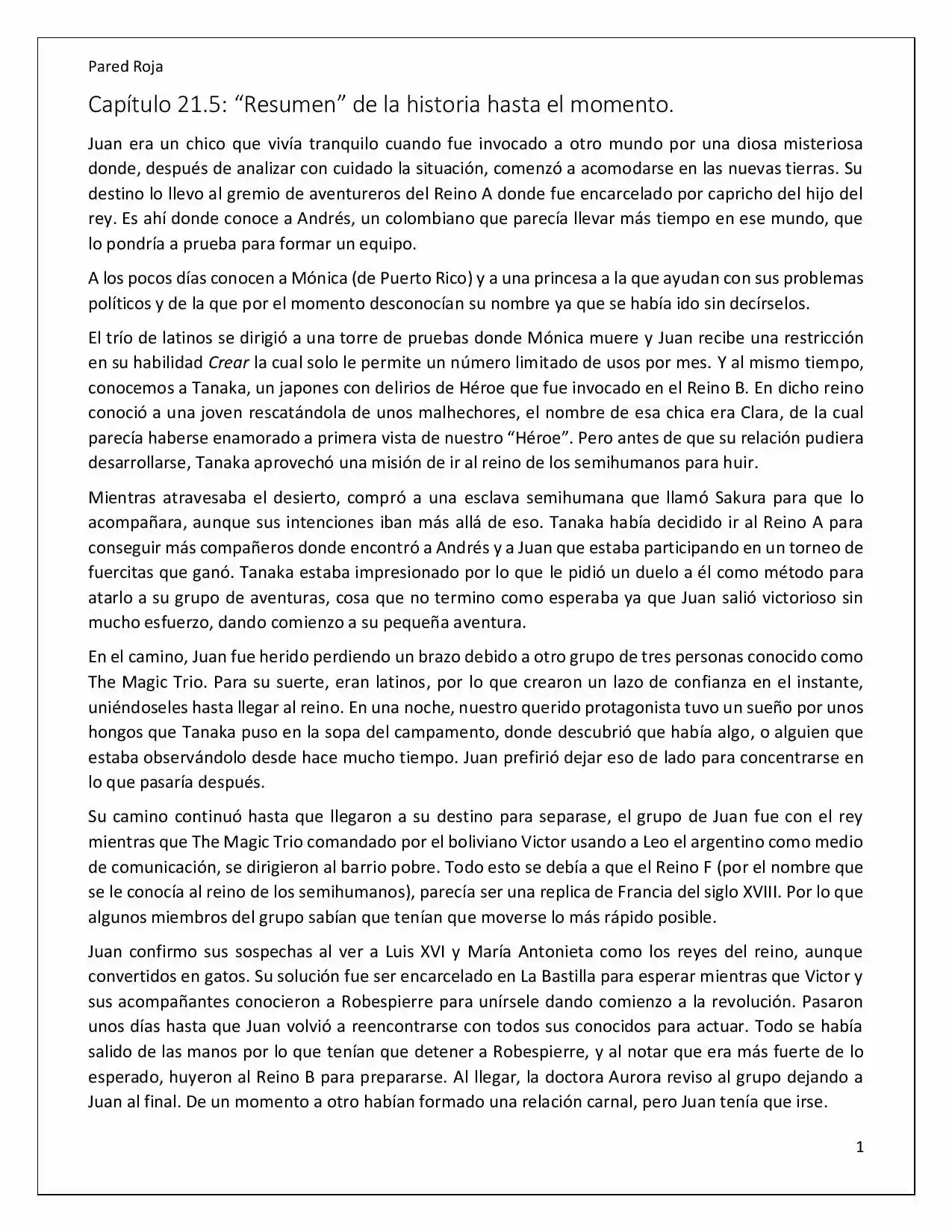 Latinos En Otro Mundo (Novela) - Capítulo 21.50 - Página 1 - LectorTMOo