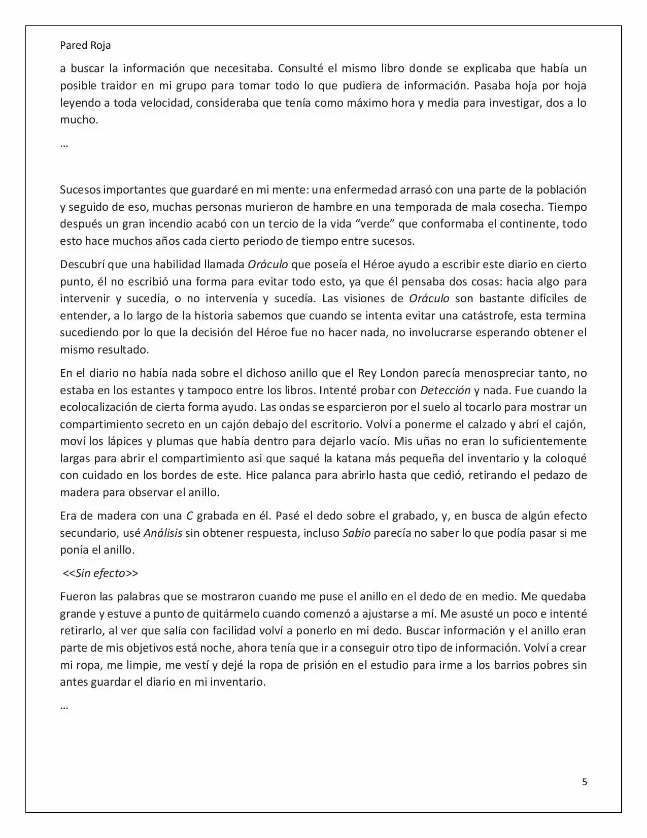 Latinos En Otro Mundo (Novela) - Capítulo 22 - Página 5 - LectorTMOo