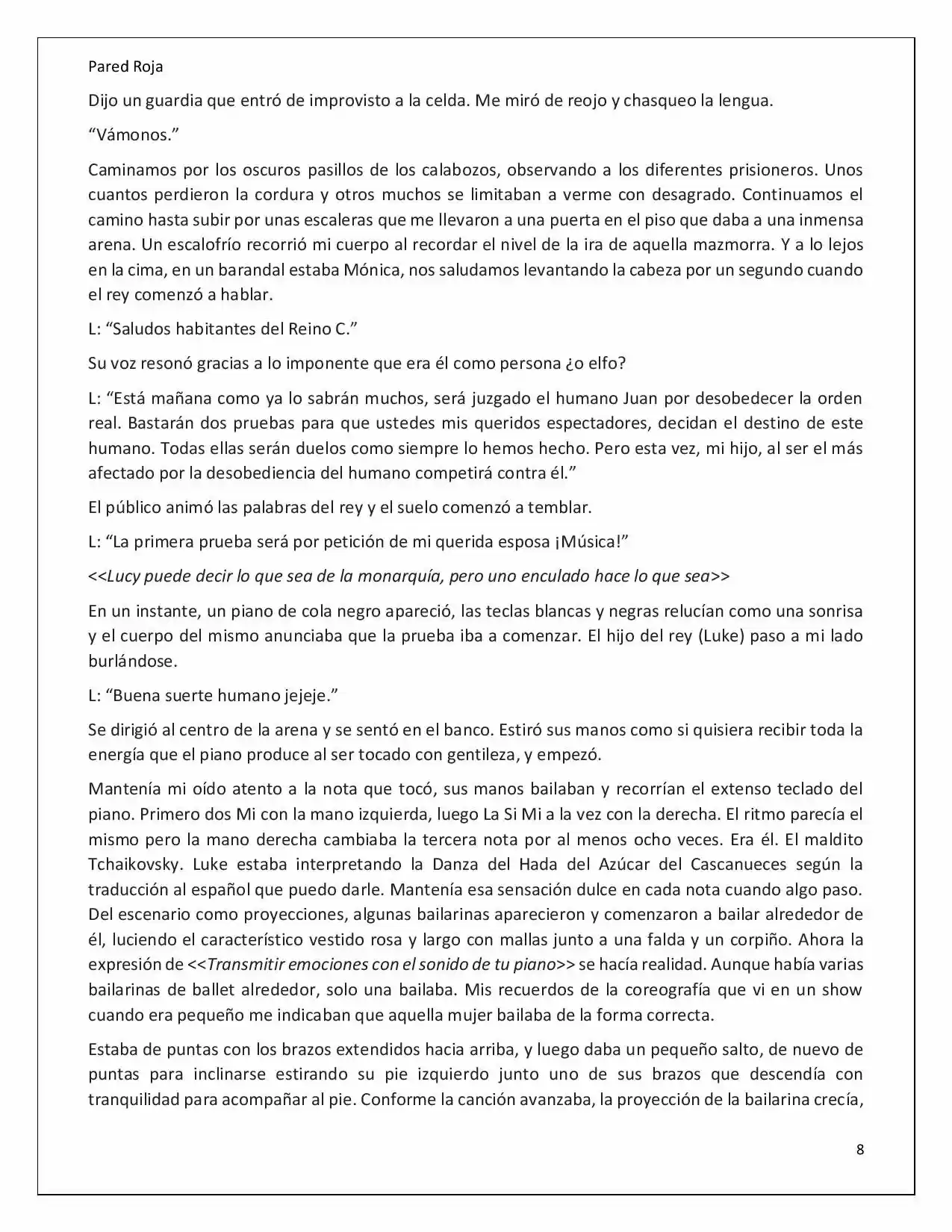 Latinos En Otro Mundo (Novela) - Capítulo 22 - Página 8 - LectorTMOo