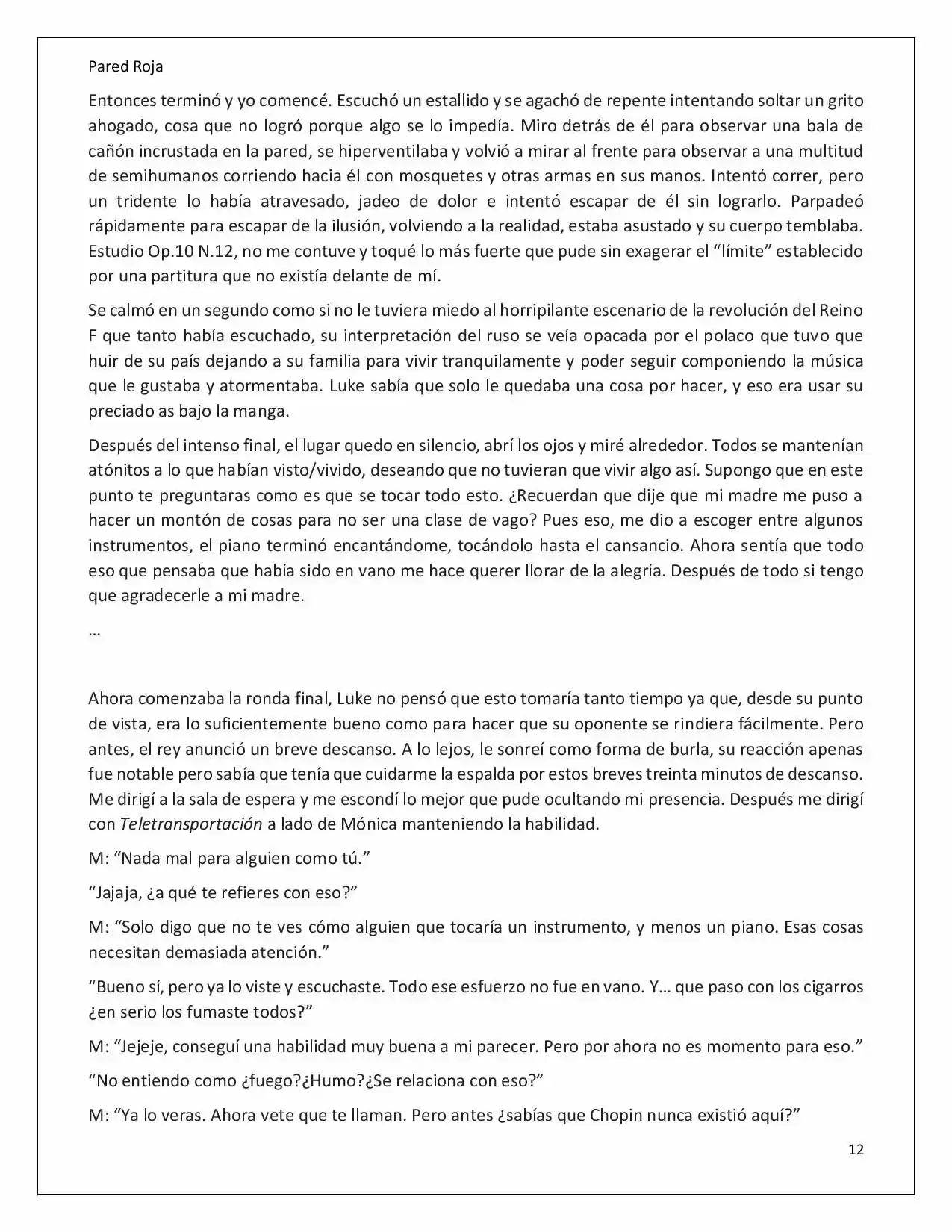 Latinos En Otro Mundo (Novela) - Capítulo 22 - Página 12 - LectorTMOo
