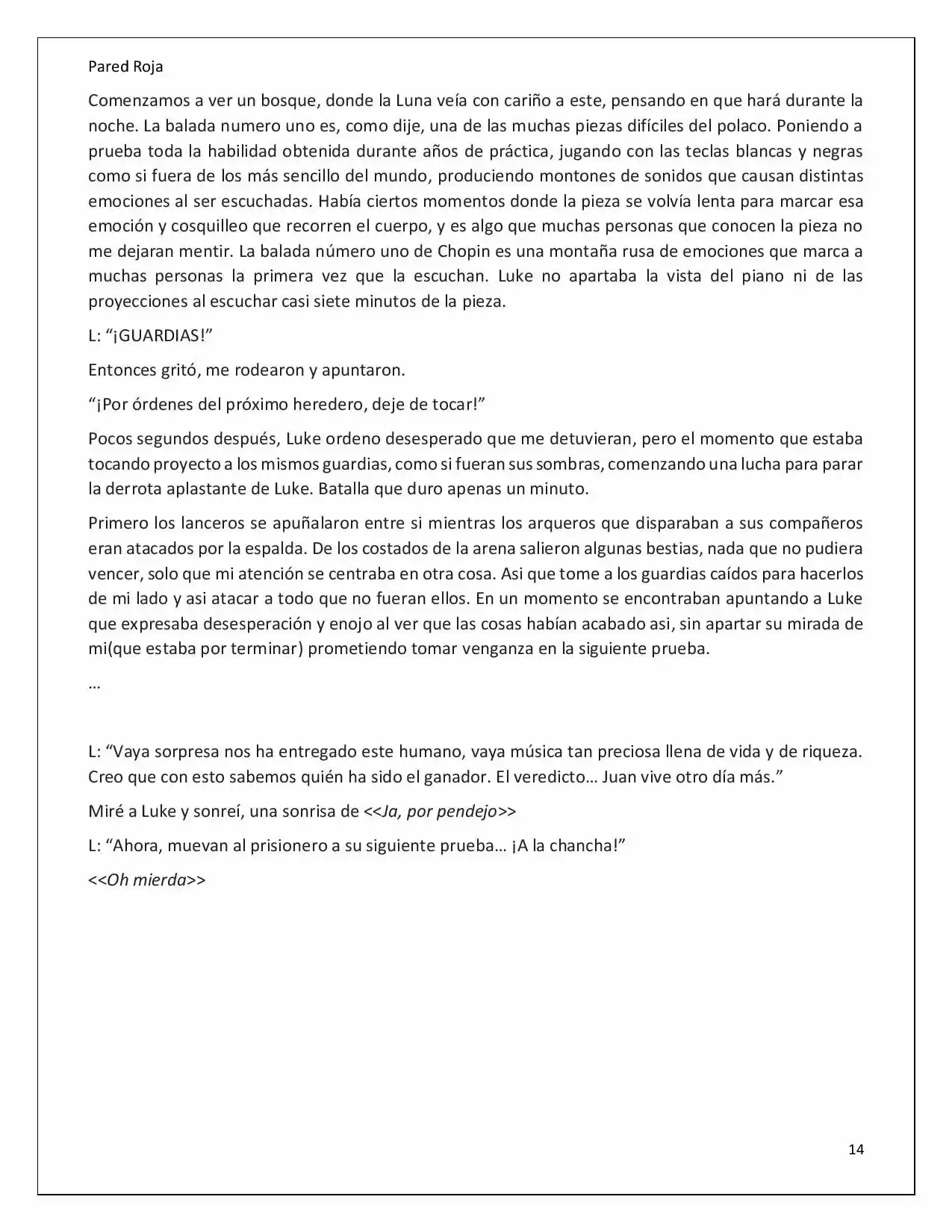 Latinos En Otro Mundo (Novela) - Capítulo 22 - Página 14 - LectorTMOo