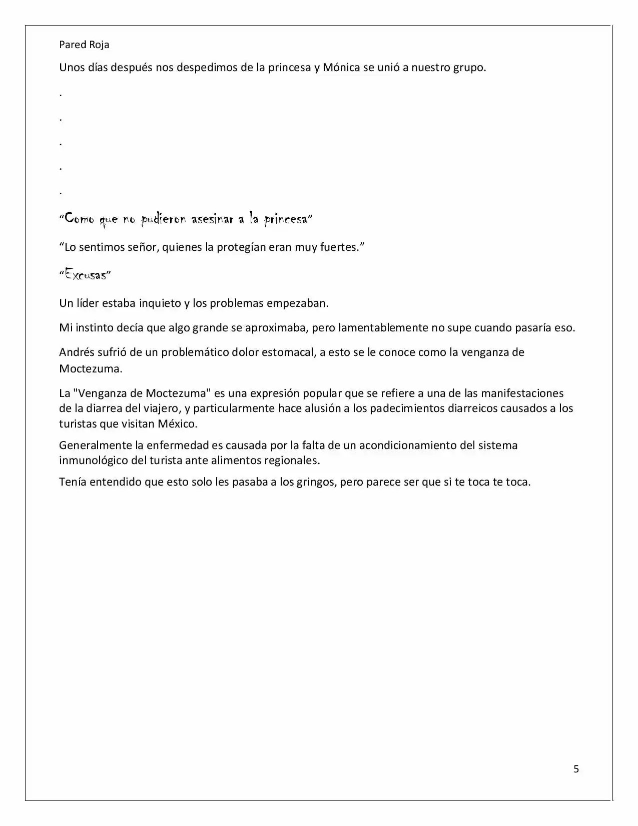 Latinos En Otro Mundo (Novela) - Capítulo 3 - Página 5 - LectorTMOo
