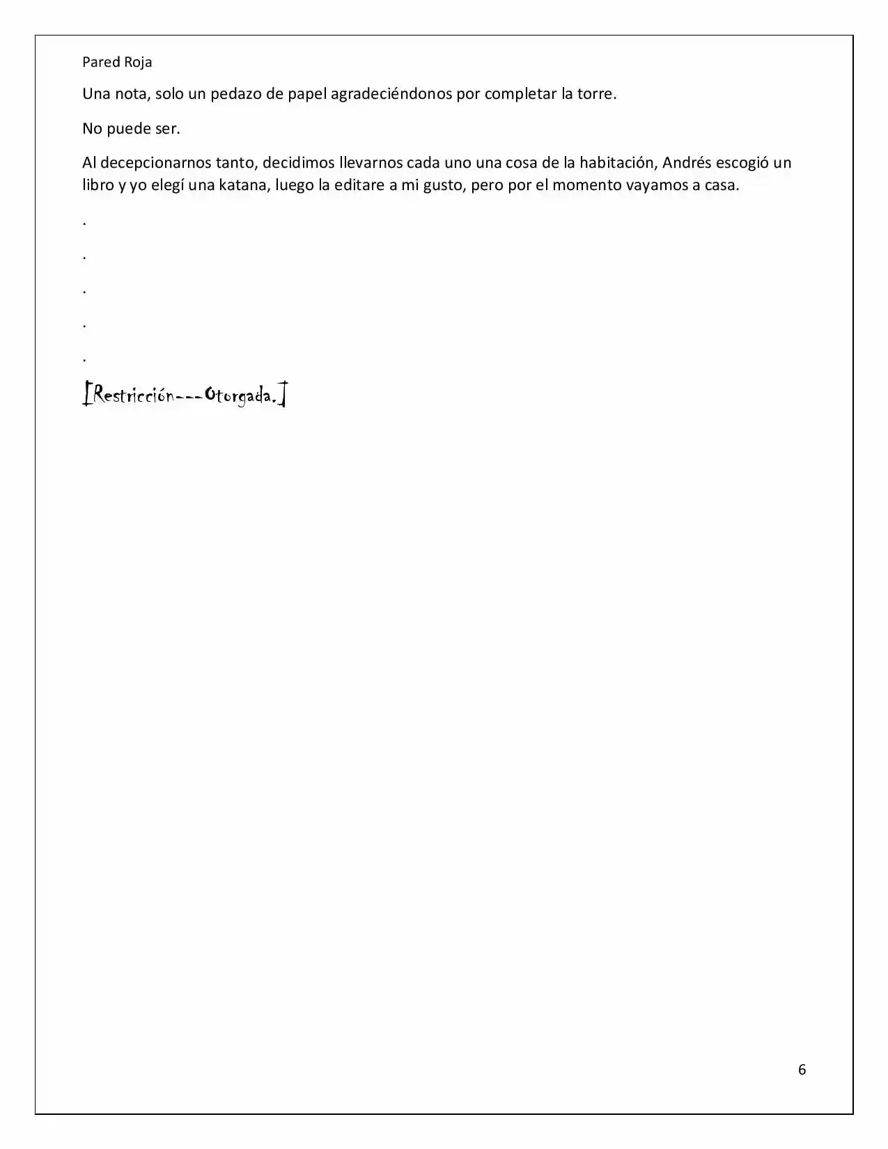 Latinos En Otro Mundo (Novela) - Capítulo 6.50 - Página 6 - LectorTMOo