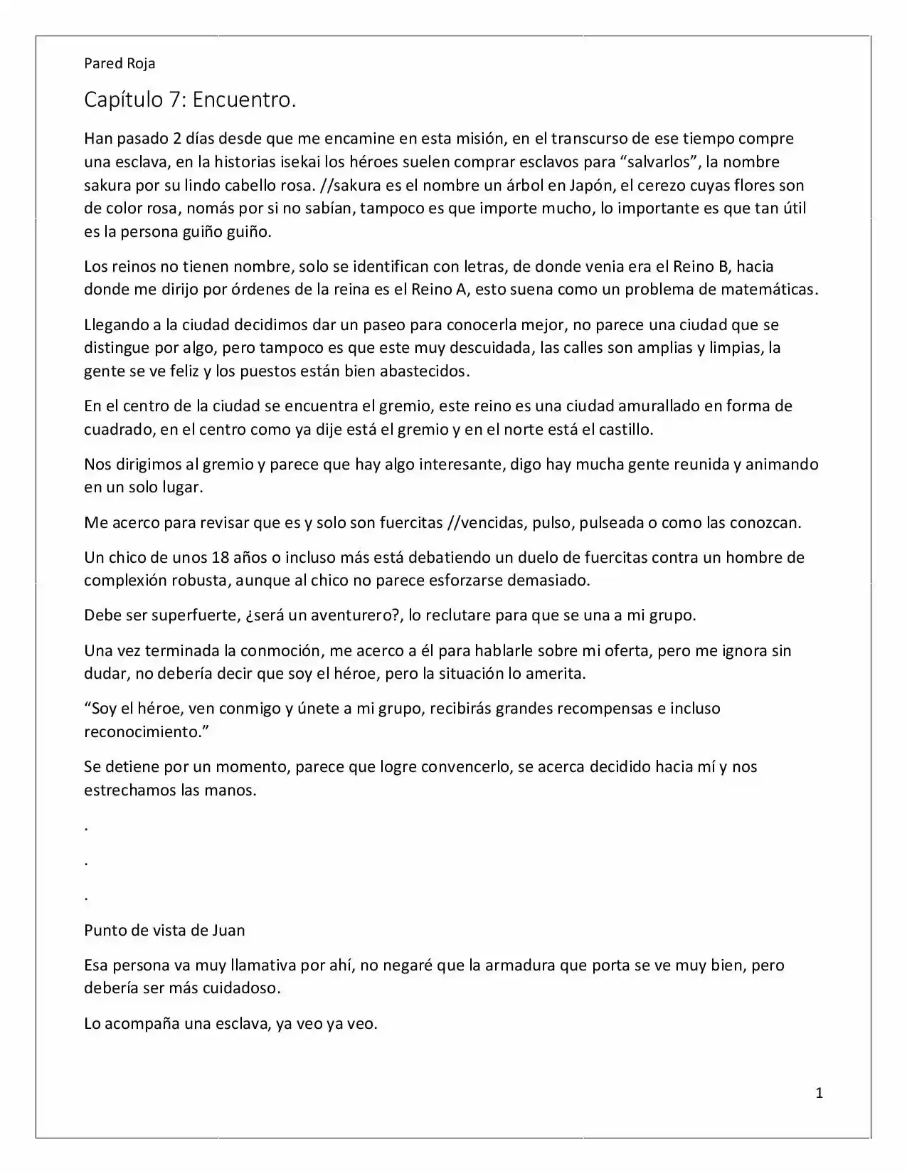 Latinos En Otro Mundo (Novela) - Capítulo 7 - Página 1 - LectorTMOo