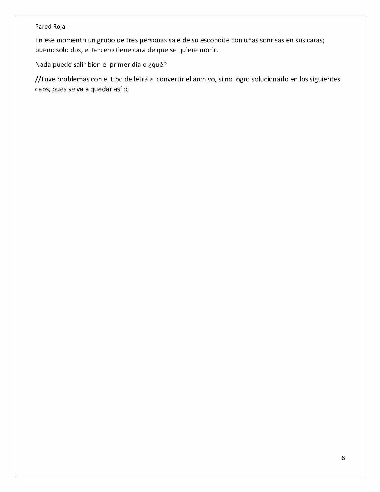 Latinos En Otro Mundo (Novela) - Capítulo 8 - Página 6 - LectorTMOo