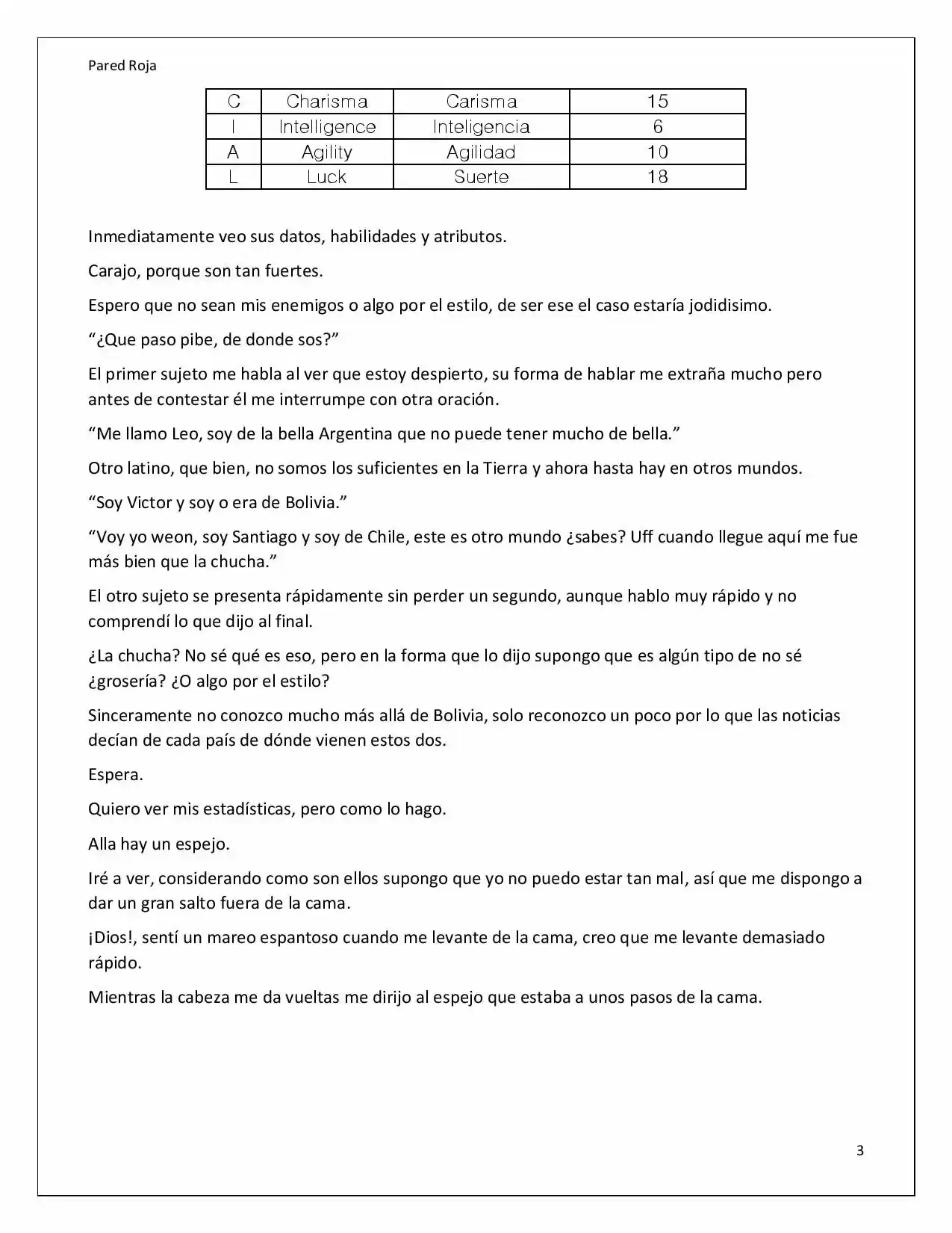 Latinos En Otro Mundo (Novela) - Capítulo 9 - Página 3 - LectorTMOo