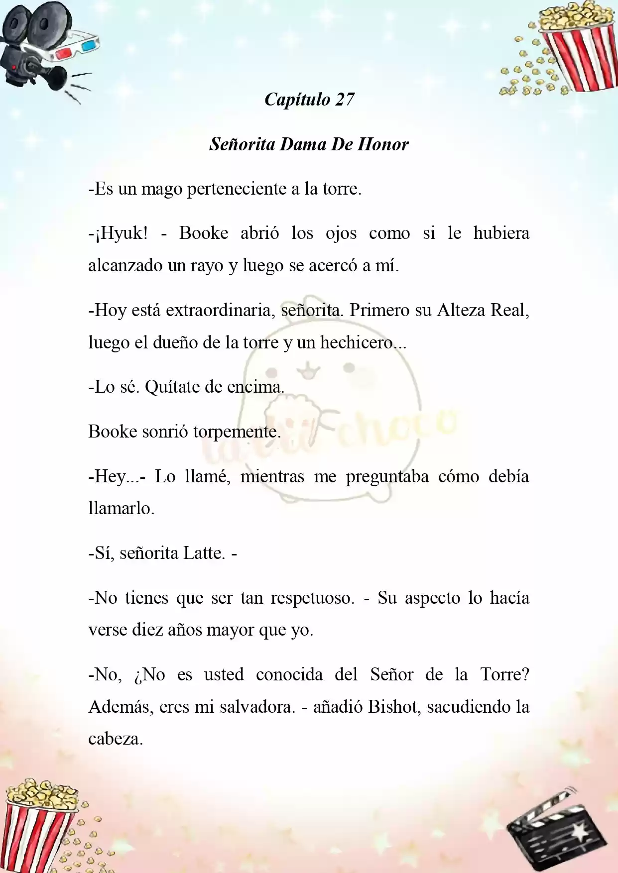 Latte, La Dama De Honor" (Novela) - Capítulo 27 - Página 2 - LectorTMOo