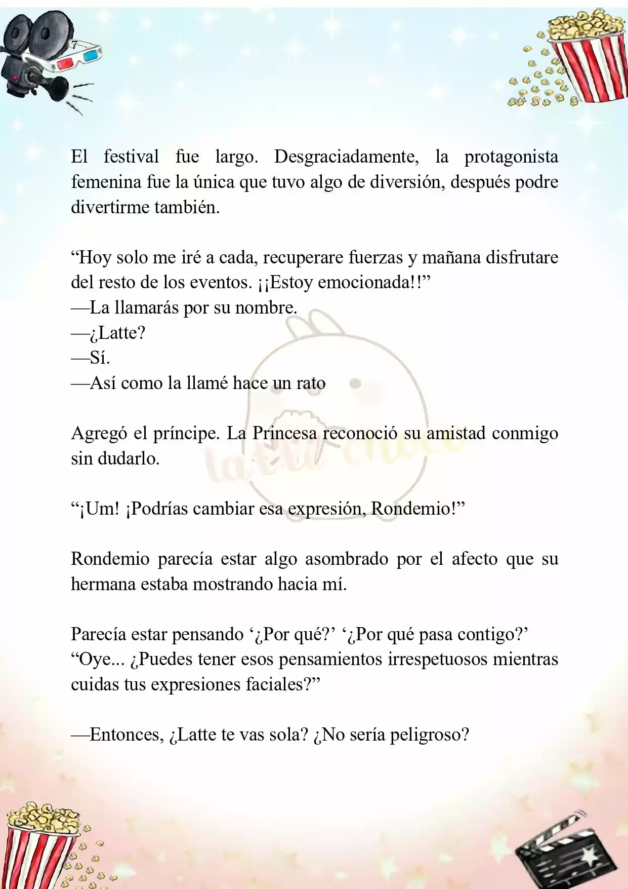 Latte, La Dama De Honor" (Novela) - Capítulo 43 - Página 7 - LectorTMOo
