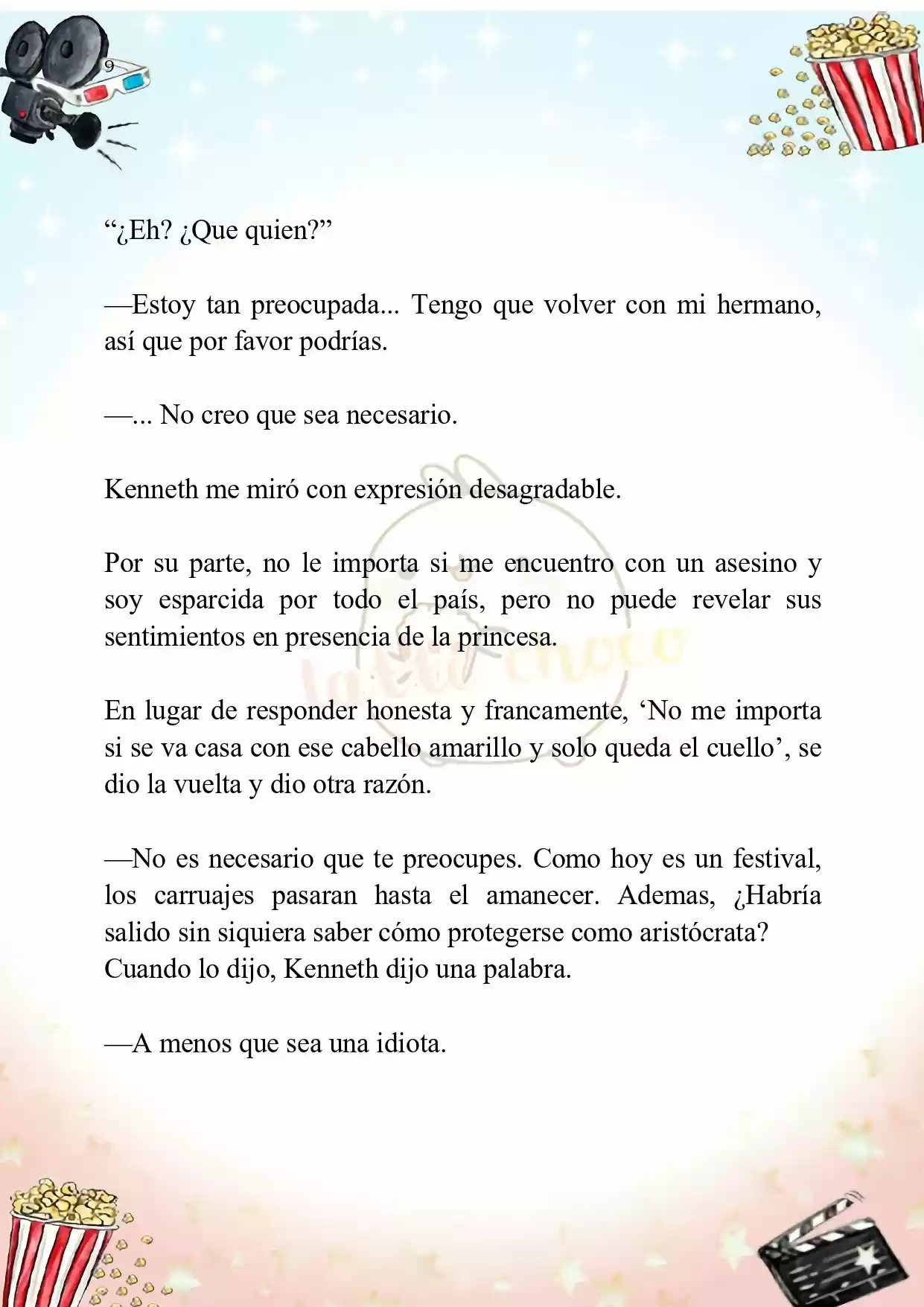Latte, La Dama De Honor" (Novela) - Capítulo 43 - Página 9 - LectorTMOo