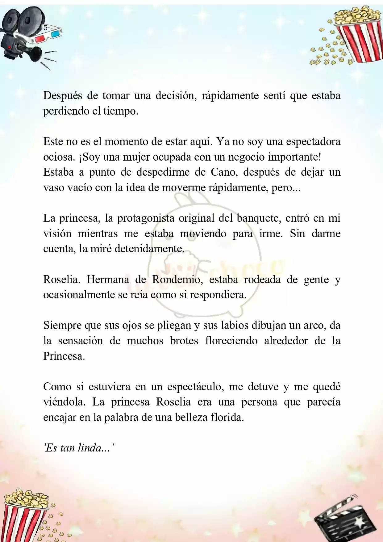 Latte, La Dama De Honor" (Novela) - Capítulo 6 - Página 5 - LectorTMOo