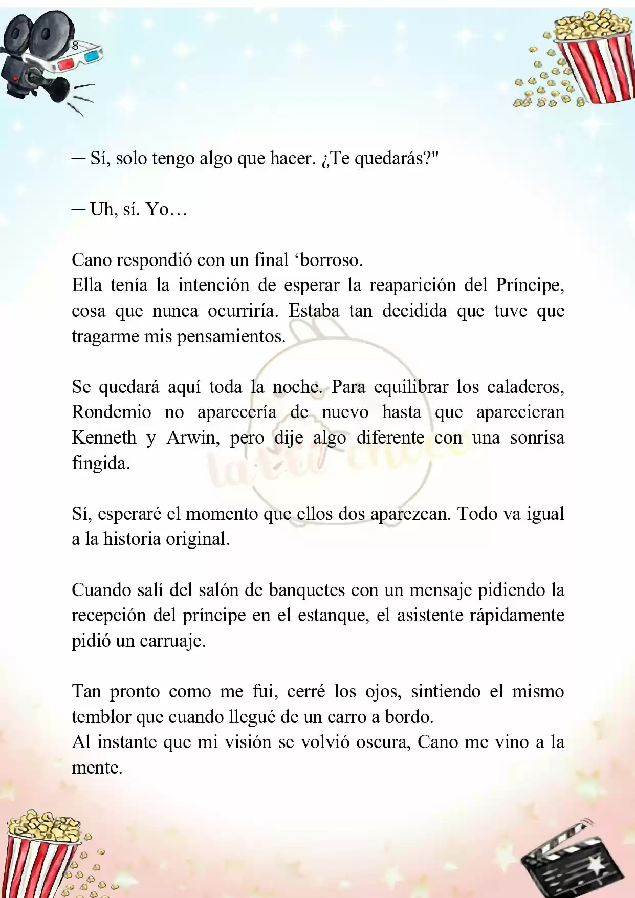 Latte, La Dama De Honor" (Novela) - Capítulo 6 - Página 8 - LectorTMOo