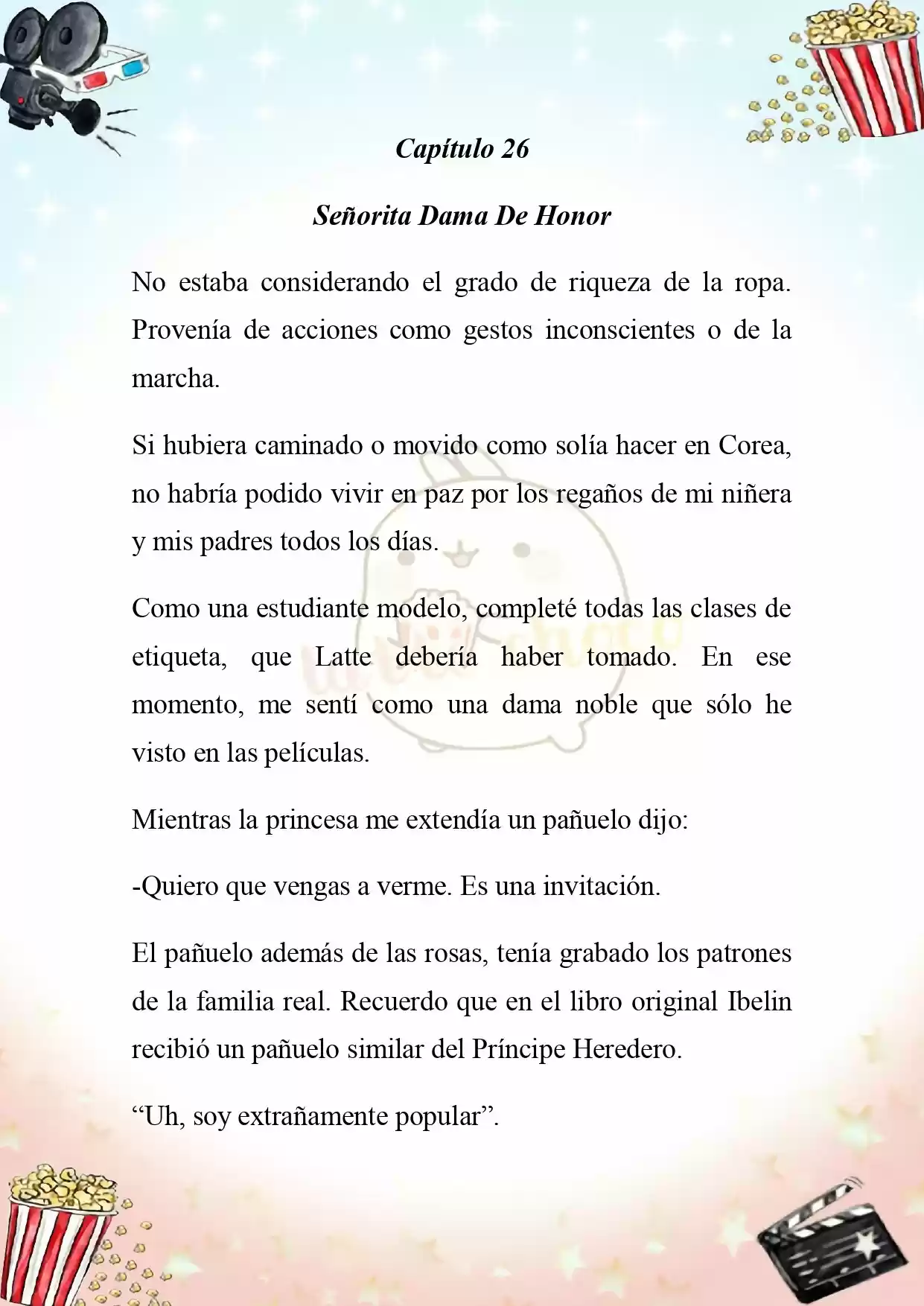 Latte, Señorita Dama De Honor (Novela) - Capítulo 26 - Página 10 - LectorTMOo