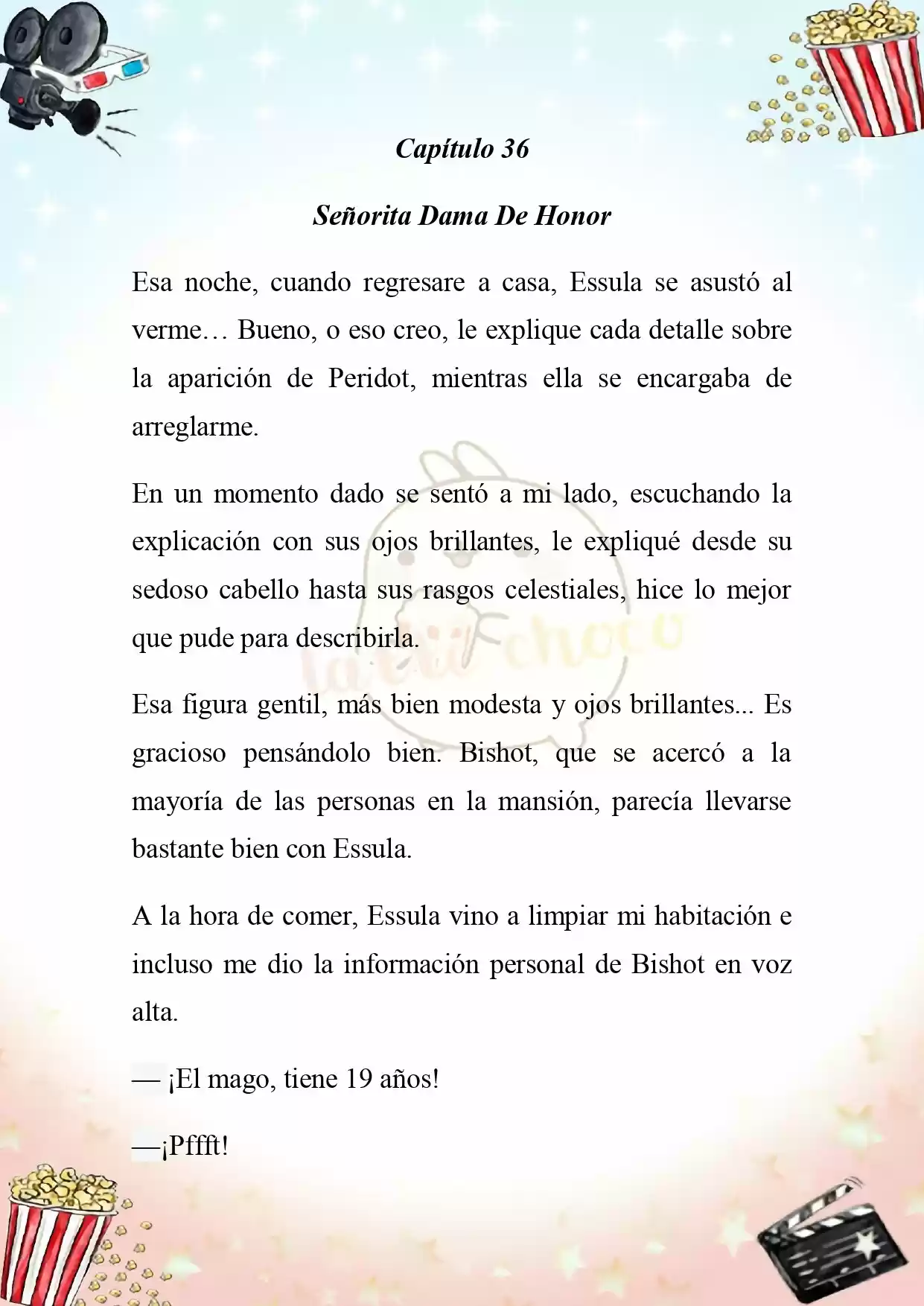 Latte, Señorita Dama De Honor (Novela) - Capítulo 36 - Página 4 - LectorTMOo