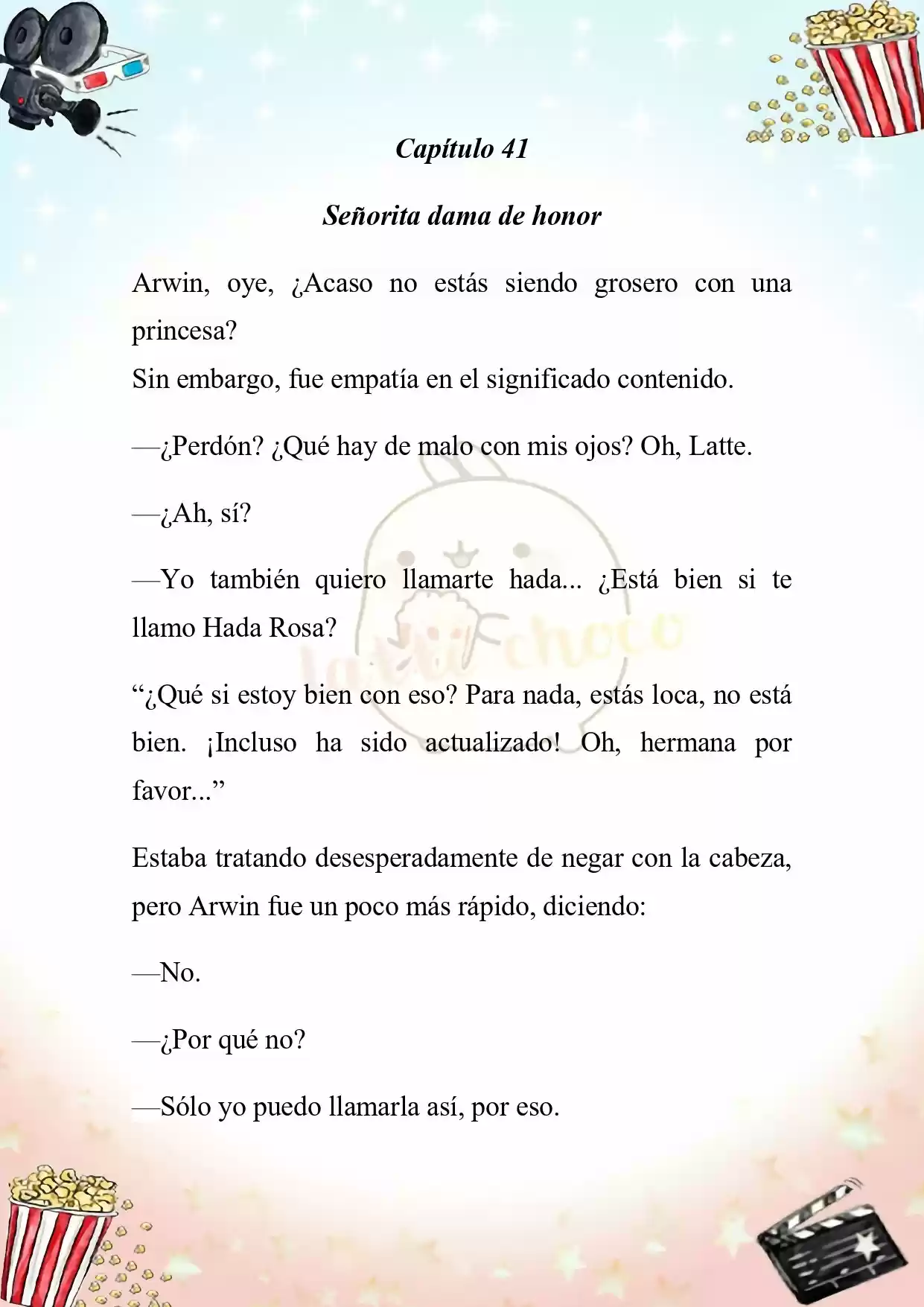 Latte, Señorita Dama De Honor (Novela) - Capítulo 41 - Página 6 - LectorTMOo