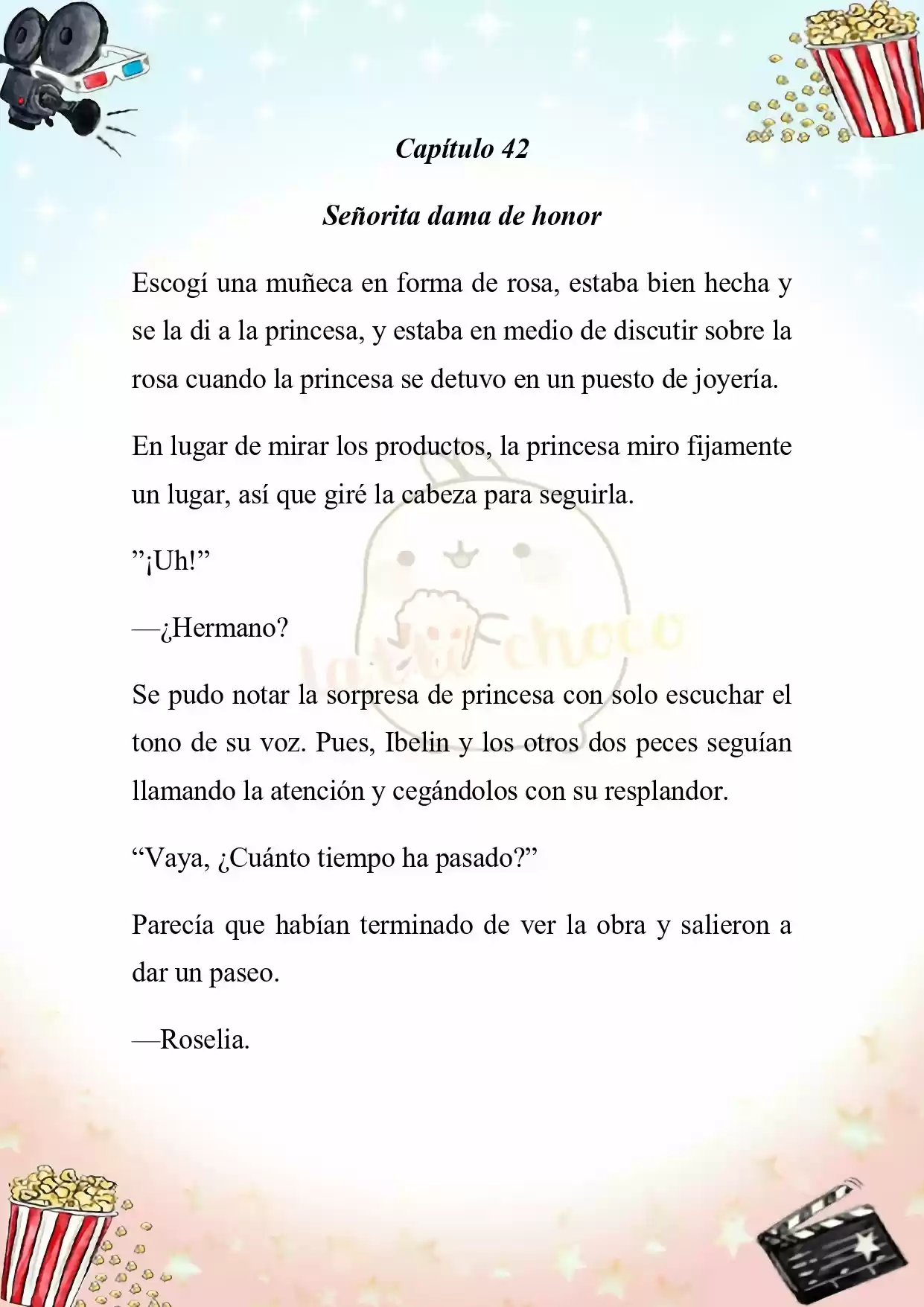 Latte, Señorita Dama De Honor (Novela) - Capítulo 42 - Página 4 - LectorTMOo
