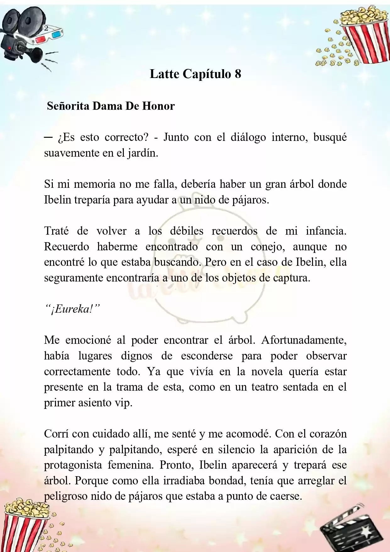 Latte, Señorita Dama De Honor (Novela) - Capítulo 8 - Página 2 - LectorTMOo