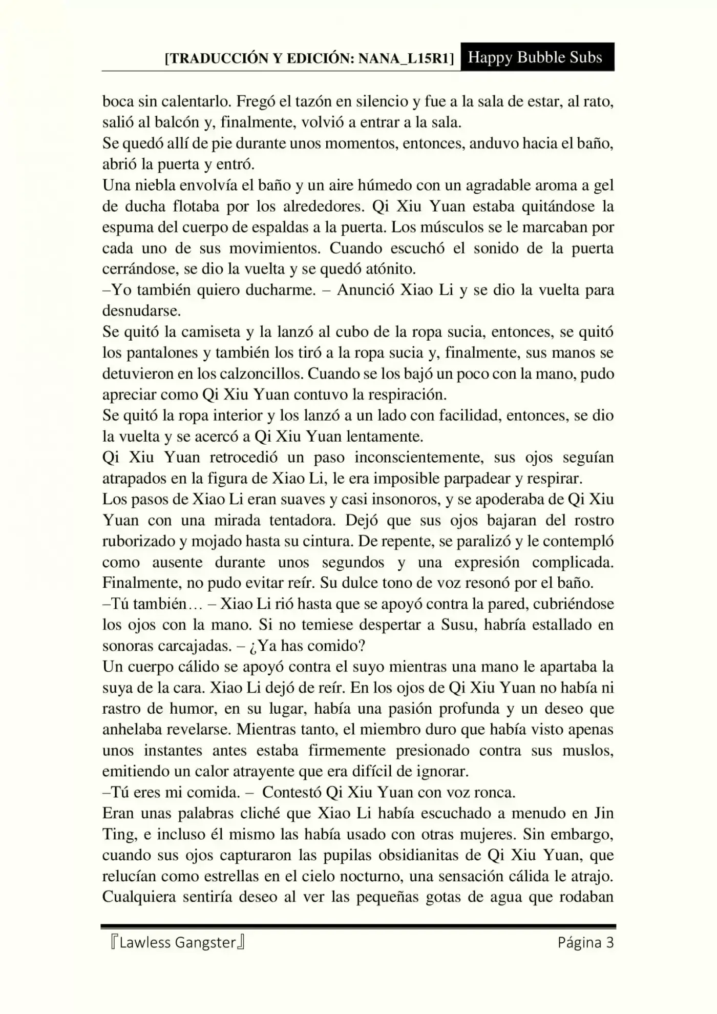 Lawless Gangster (Novela) - Capítulo 46 - Página 3 - LectorTMOo