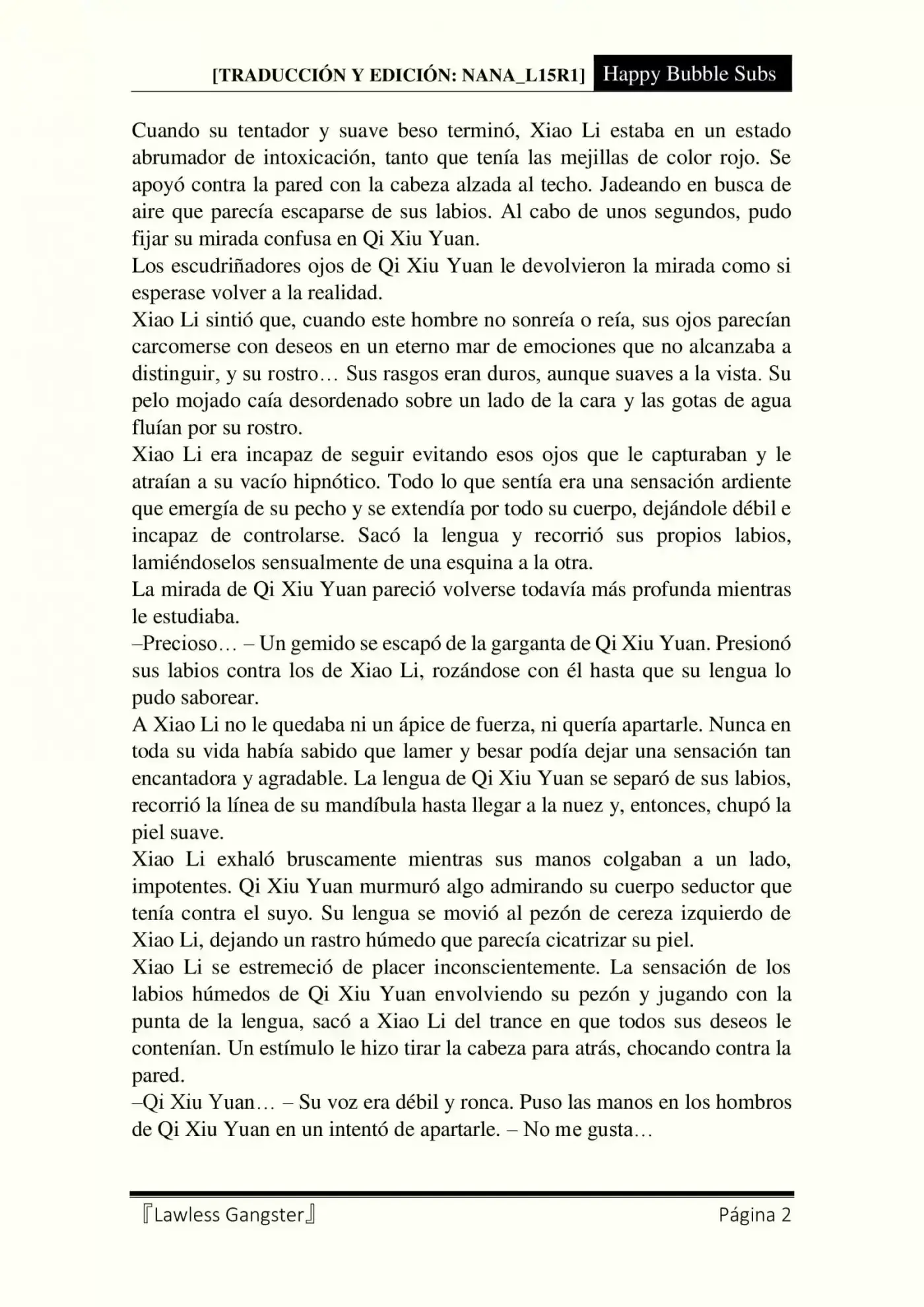 Lawless Gangster (Novela) - Capítulo 47 - Página 2 - LectorTMOo