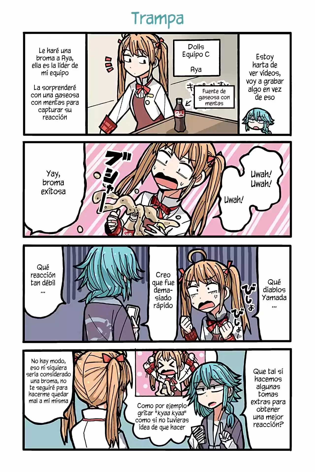 Lazy Idol Yamada's Life As A Youtuber - Capítulo 11 - Página 2 - LectorTMOo