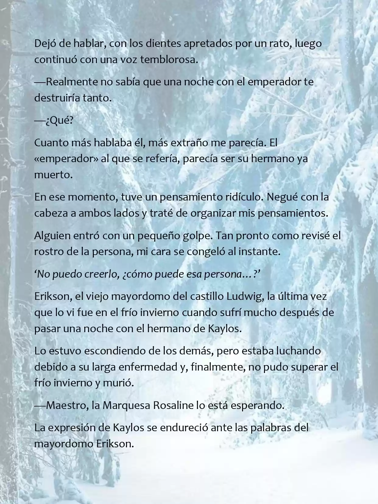 Le Romperé El Cuello A Un Dulce Bastardo (Novela) - Capítulo 12 - Página 4 - LectorTMOo