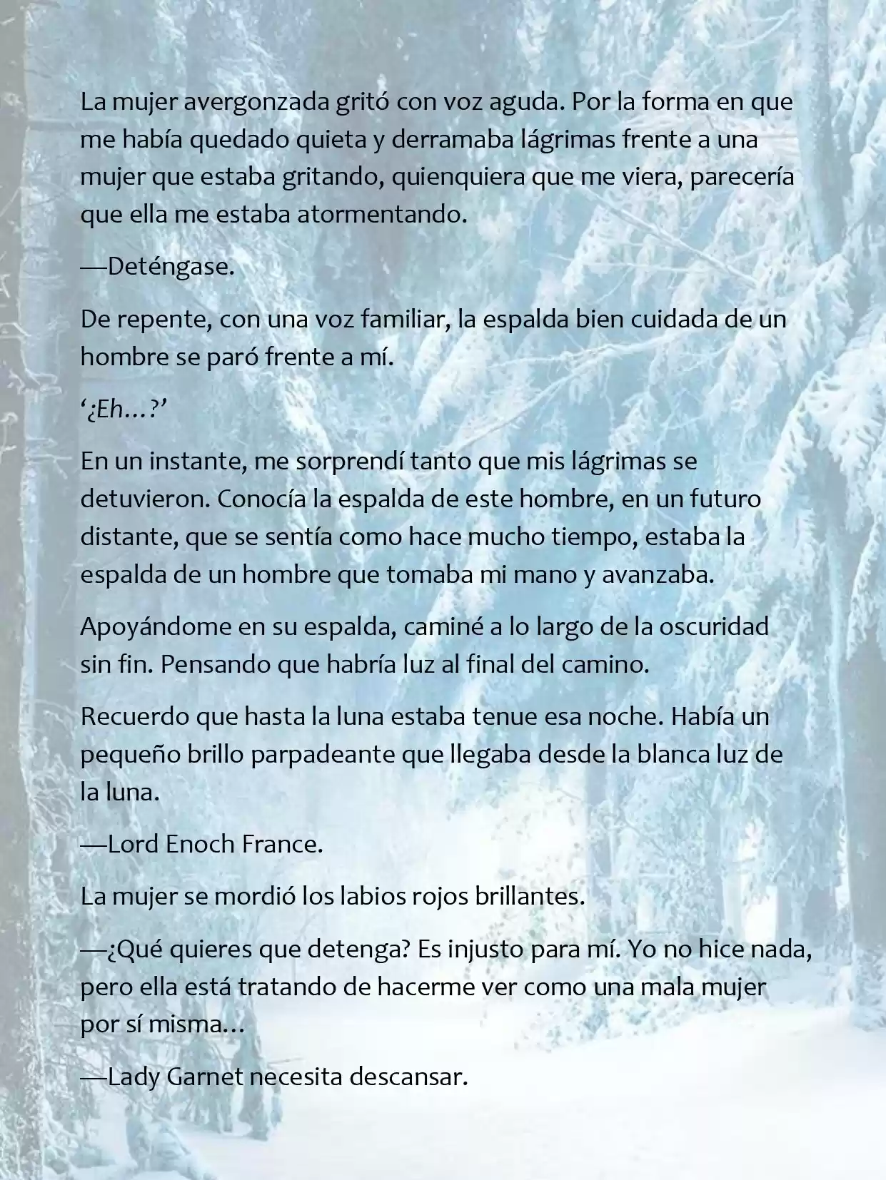 Le Romperé El Cuello A Un Dulce Bastardo (Novela) - Capítulo 13 - Página 6 - LectorTMOo
