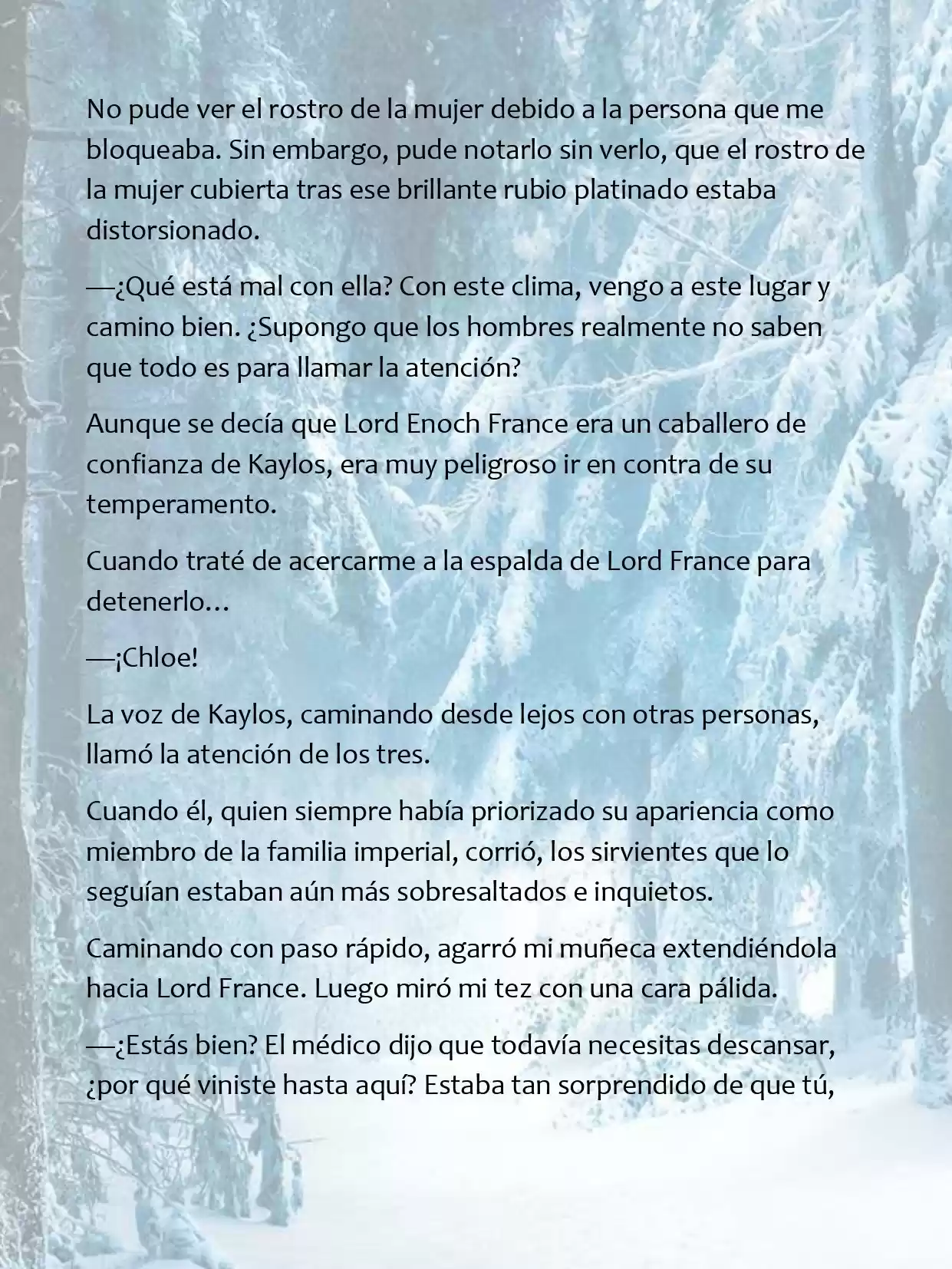 Le Romperé El Cuello A Un Dulce Bastardo (Novela) - Capítulo 13 - Página 7 - LectorTMOo