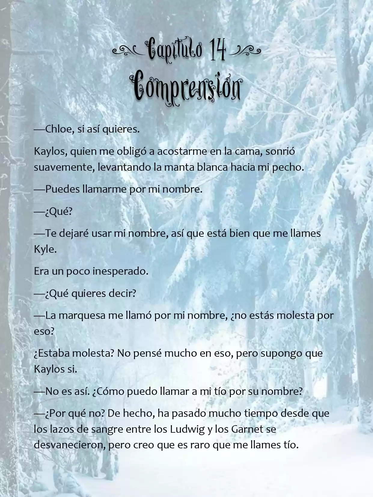 Le Romperé El Cuello A Un Dulce Bastardo (Novela) - Capítulo 14 - Página 2 - LectorTMOo