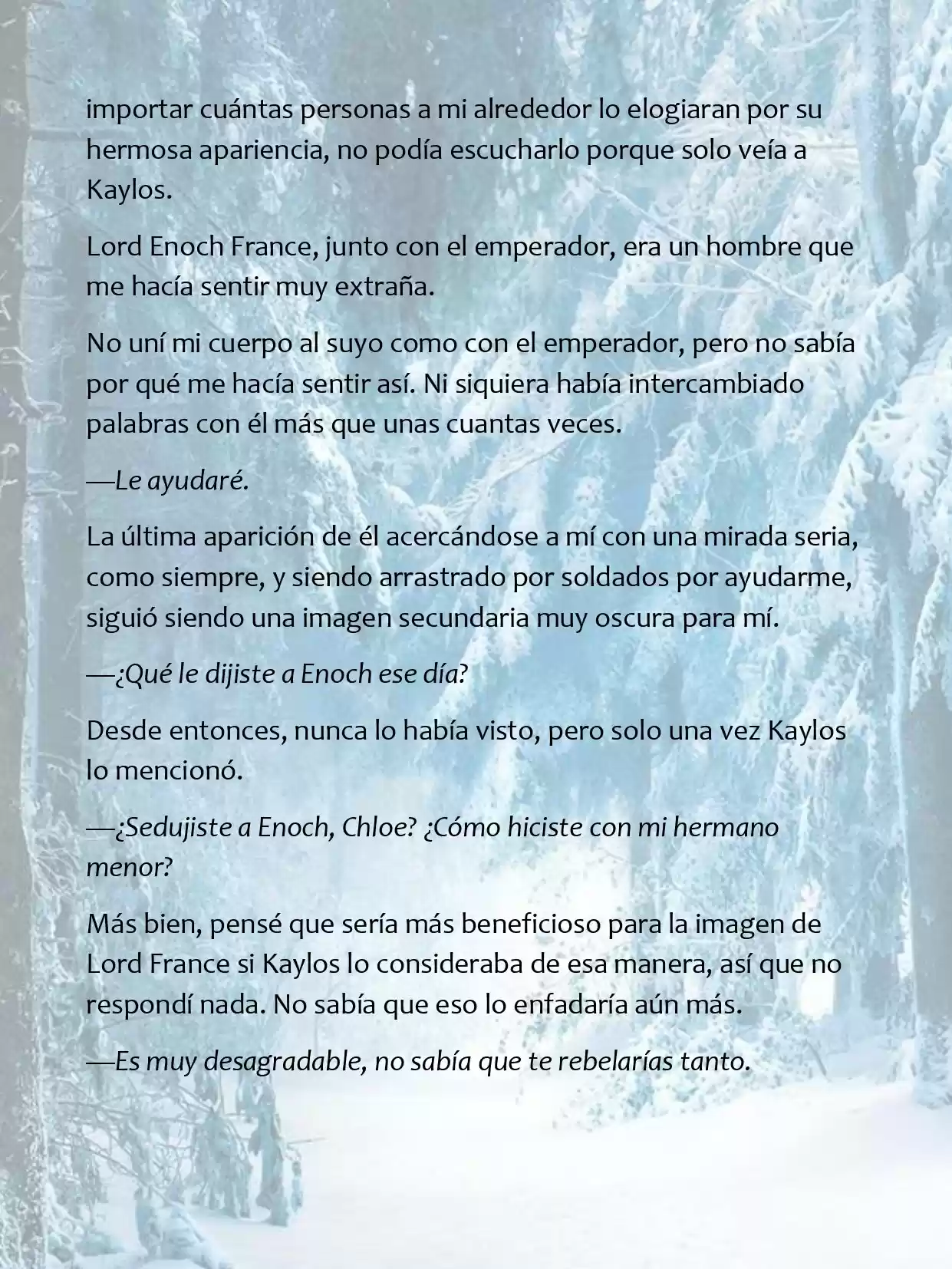 Le Romperé El Cuello A Un Dulce Bastardo (Novela) - Capítulo 15 - Página 6 - LectorTMOo