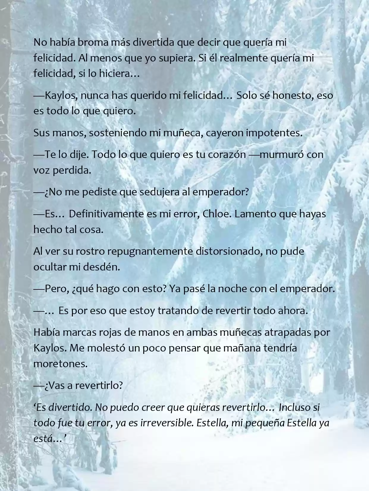 Le Romperé El Cuello A Un Dulce Bastardo (Novela) - Capítulo 17 - Página 6 - LectorTMOo