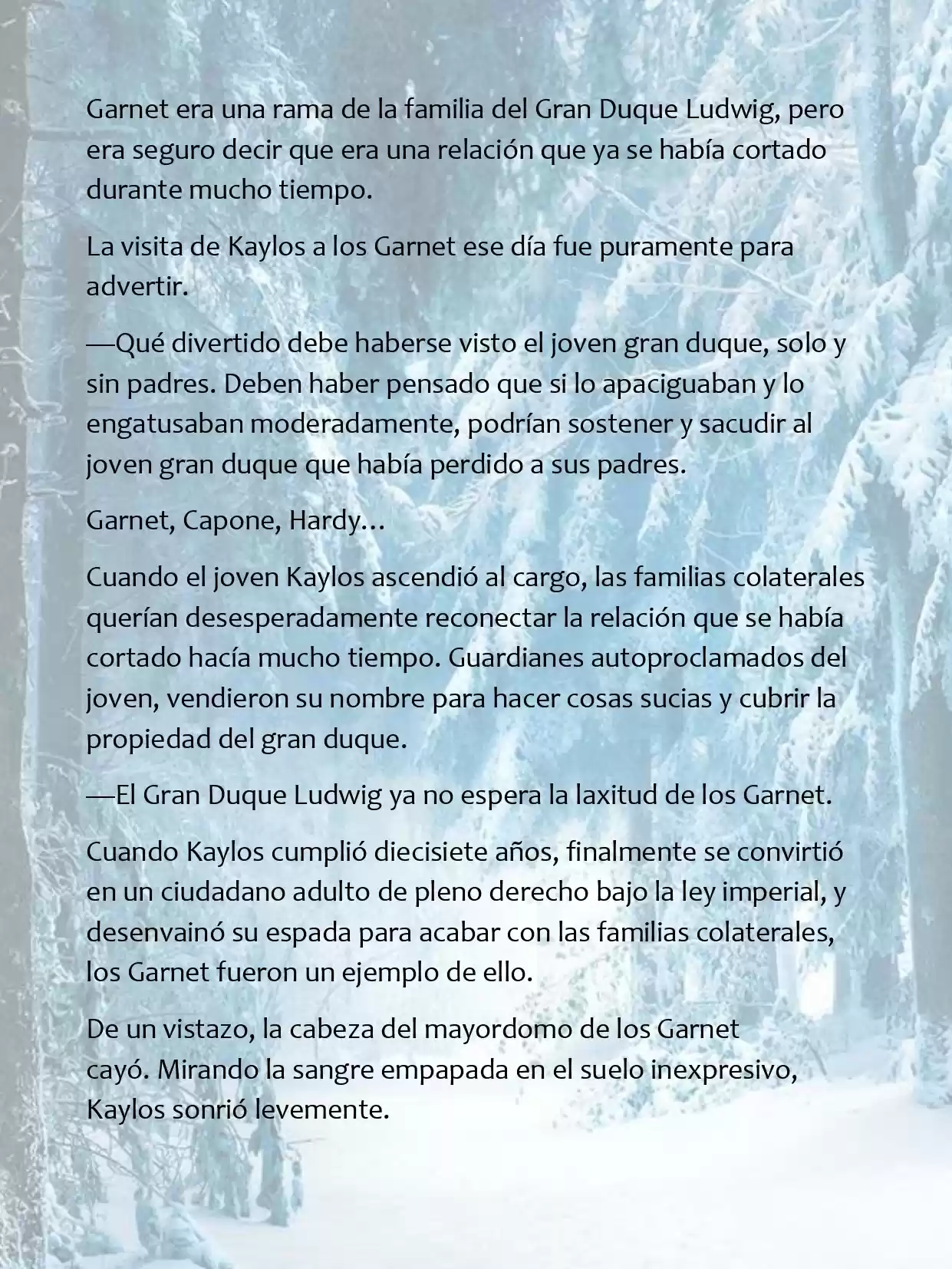 Le Romperé El Cuello A Un Dulce Bastardo (Novela) - Capítulo 18 - Página 5 - LectorTMOo