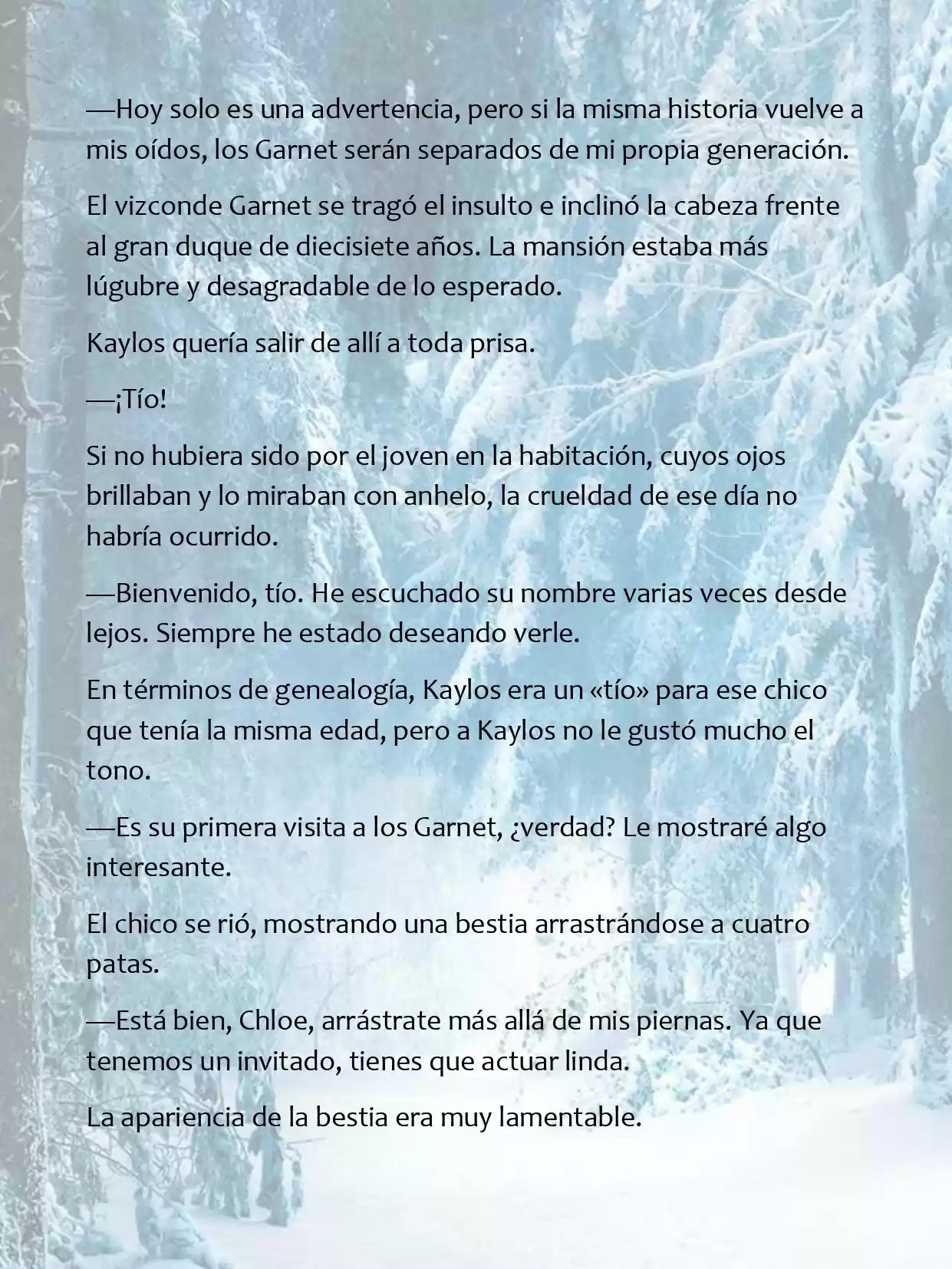 Le Romperé El Cuello A Un Dulce Bastardo (Novela) - Capítulo 18 - Página 6 - LectorTMOo