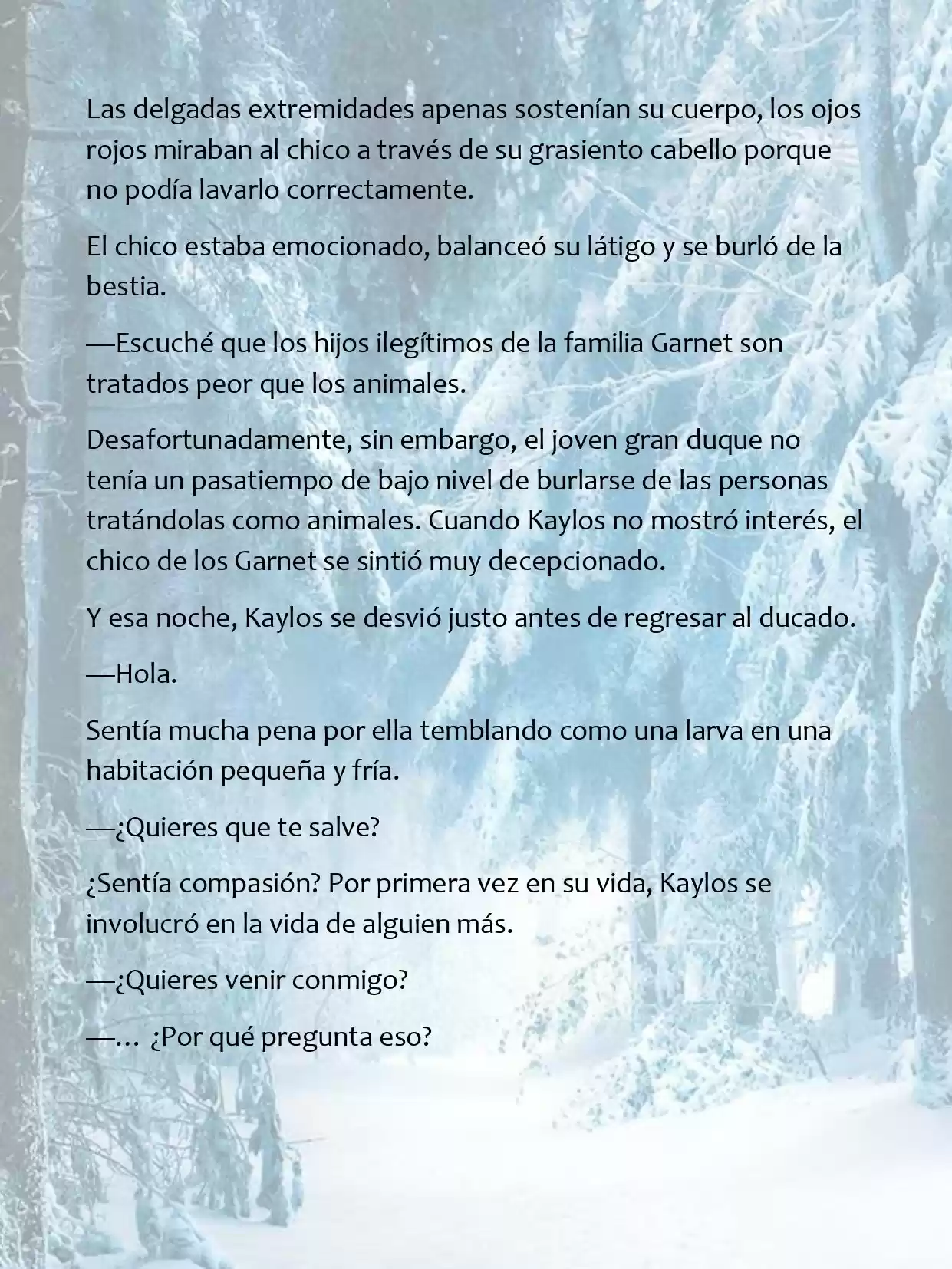 Le Romperé El Cuello A Un Dulce Bastardo (Novela) - Capítulo 18 - Página 7 - LectorTMOo