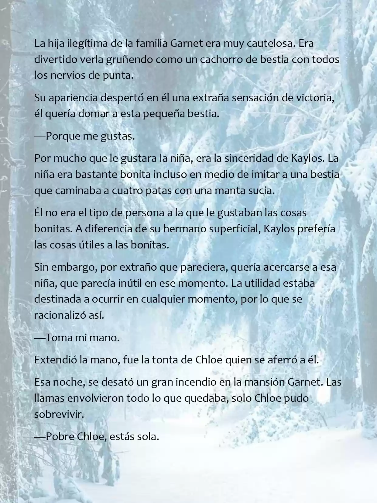 Le Romperé El Cuello A Un Dulce Bastardo (Novela) - Capítulo 18 - Página 8 - LectorTMOo