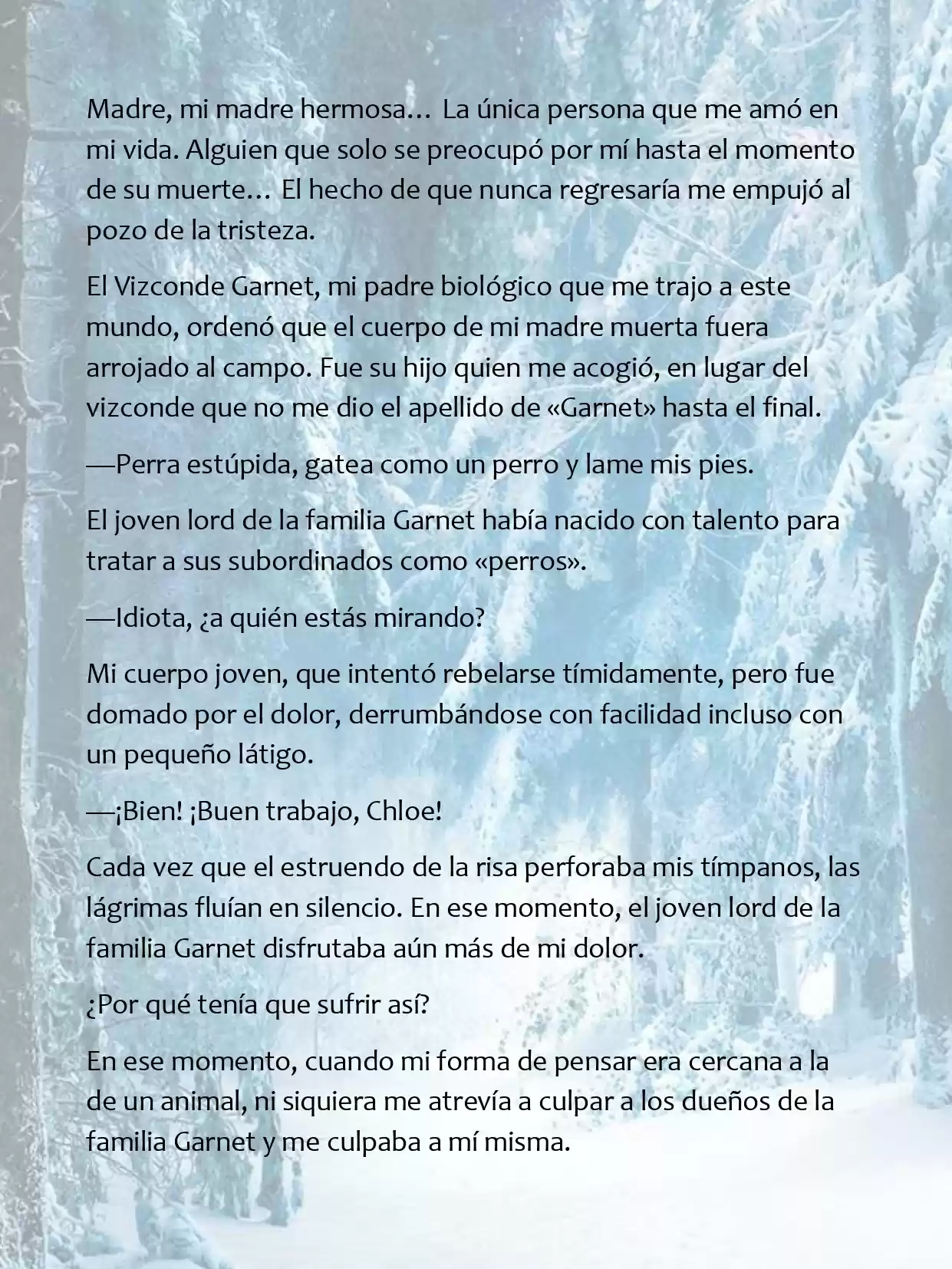 Le Romperé El Cuello A Un Dulce Bastardo (Novela) - Capítulo 2 - Página 4 - LectorTMOo