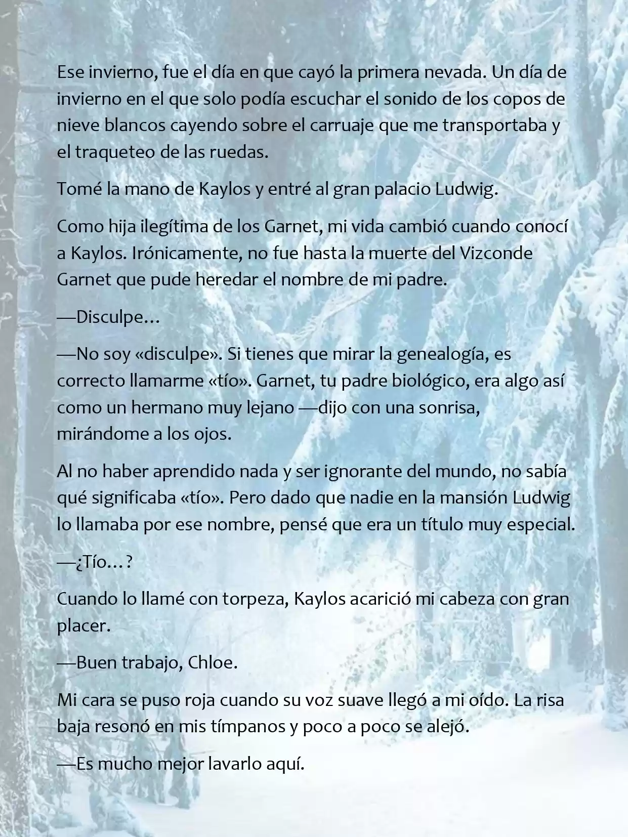 Le Romperé El Cuello A Un Dulce Bastardo (Novela) - Capítulo 2 - Página 8 - LectorTMOo