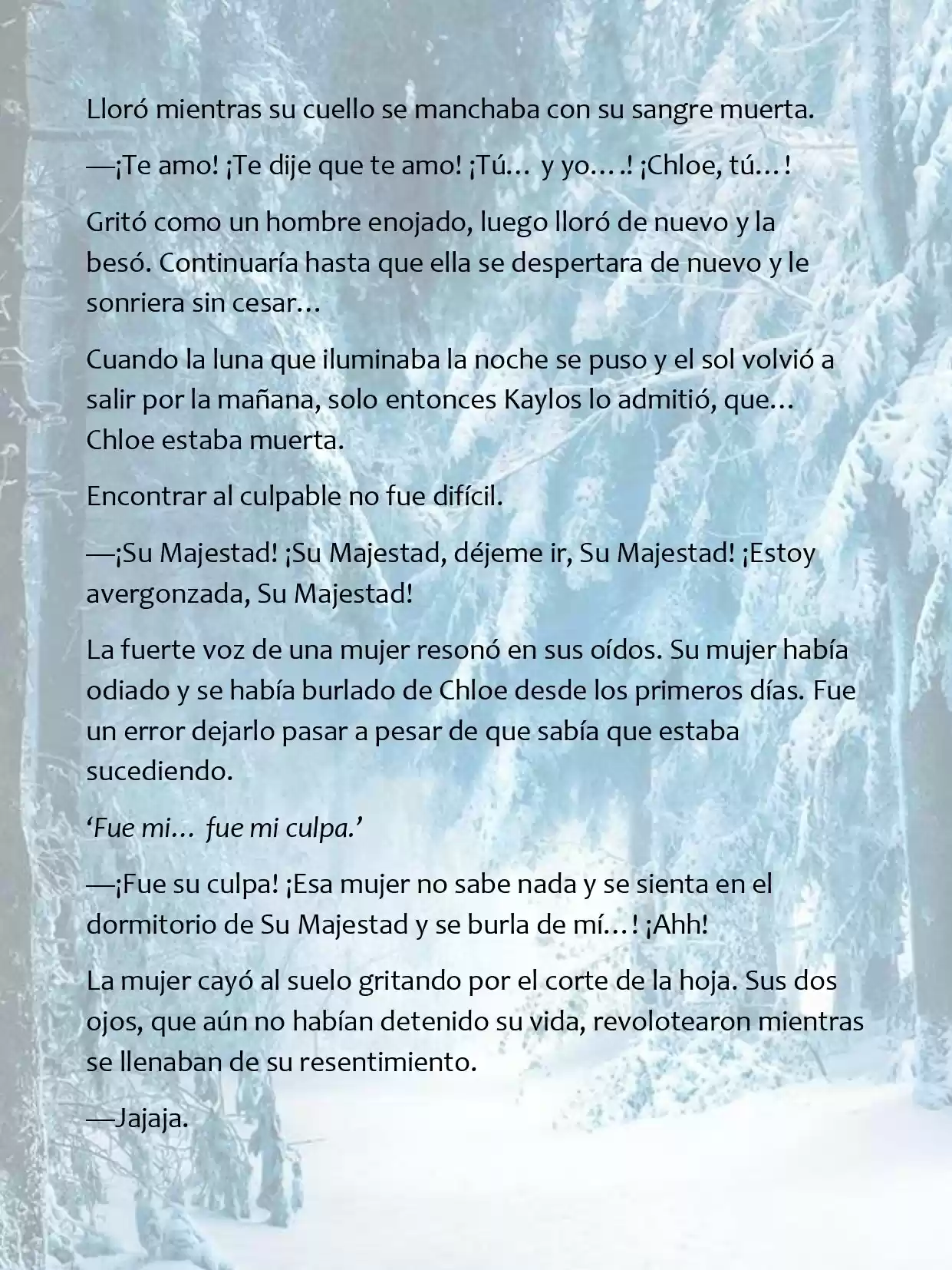 Le Romperé El Cuello A Un Dulce Bastardo (Novela) - Capítulo 20 - Página 4 - LectorTMOo