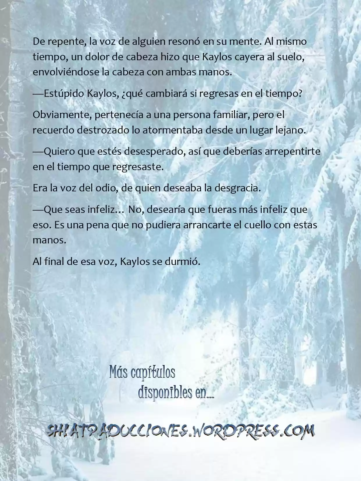 Le Romperé El Cuello A Un Dulce Bastardo (Novela) - Capítulo 20 - Página 12 - LectorTMOo