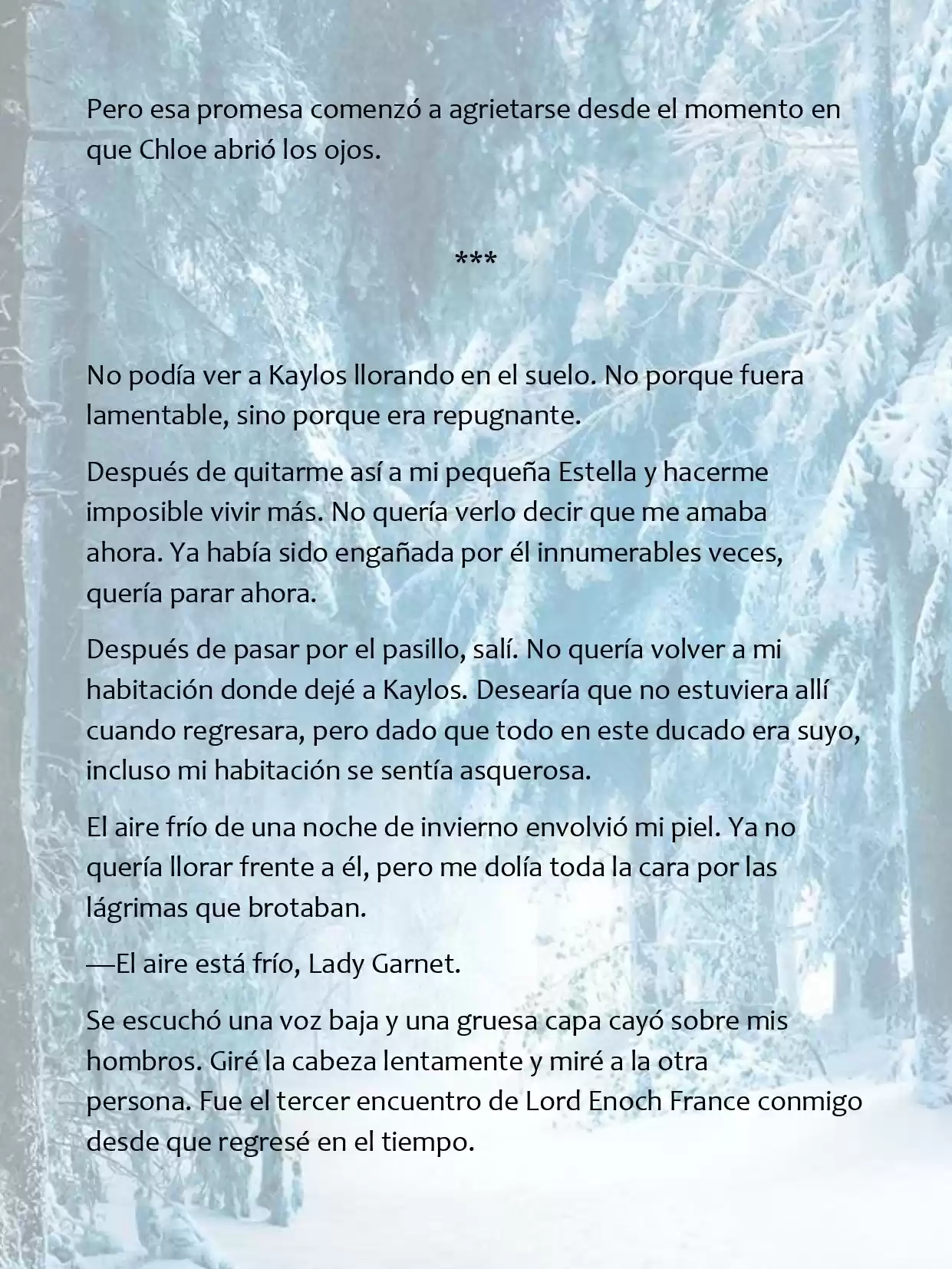 Le Romperé El Cuello A Un Dulce Bastardo (Novela) - Capítulo 21 - Página 4 - LectorTMOo