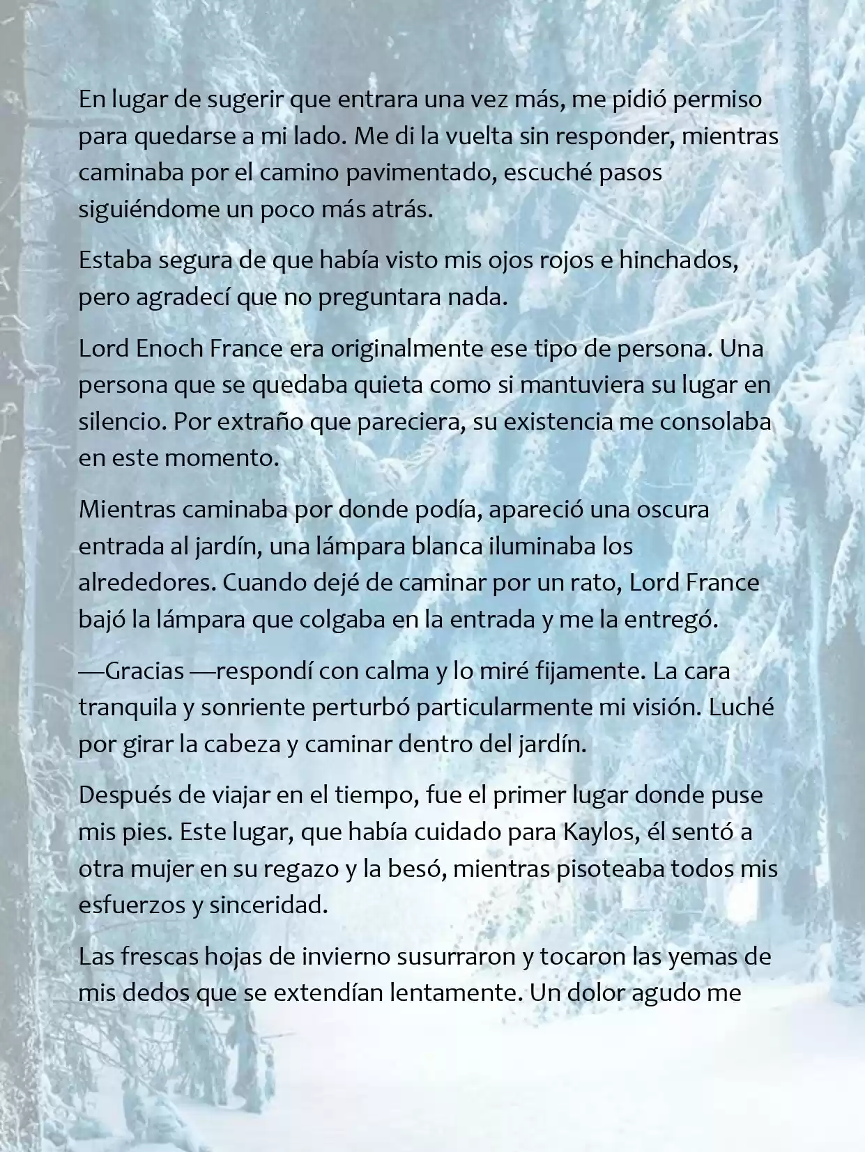 Le Romperé El Cuello A Un Dulce Bastardo (Novela) - Capítulo 21 - Página 6 - LectorTMOo