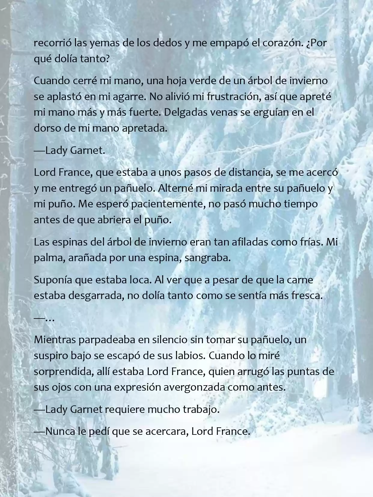 Le Romperé El Cuello A Un Dulce Bastardo (Novela) - Capítulo 21 - Página 7 - LectorTMOo