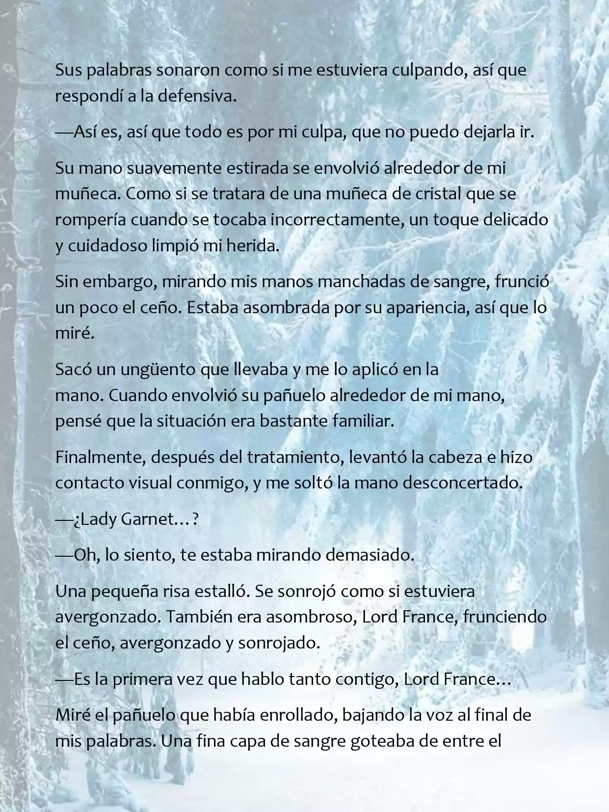 Le Romperé El Cuello A Un Dulce Bastardo (Novela) - Capítulo 21 - Página 8 - LectorTMOo