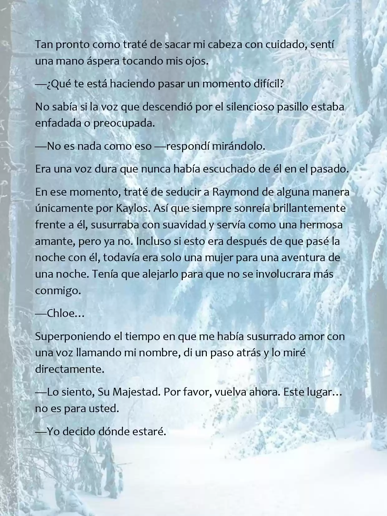 Le Romperé El Cuello A Un Dulce Bastardo (Novela) - Capítulo 22 - Página 6 - LectorTMOo