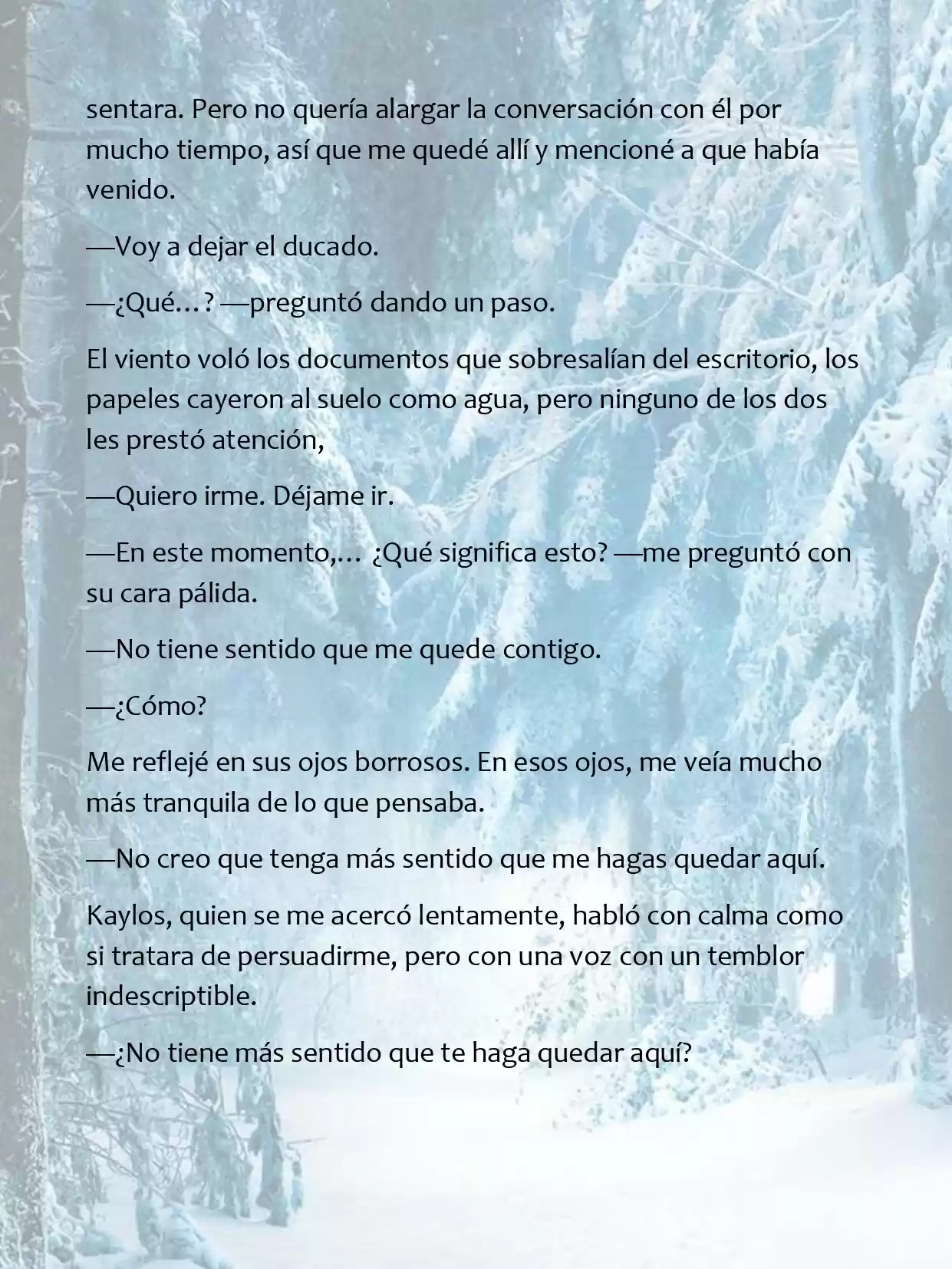 Le Romperé El Cuello A Un Dulce Bastardo (Novela) - Capítulo 23 - Página 7 - LectorTMOo