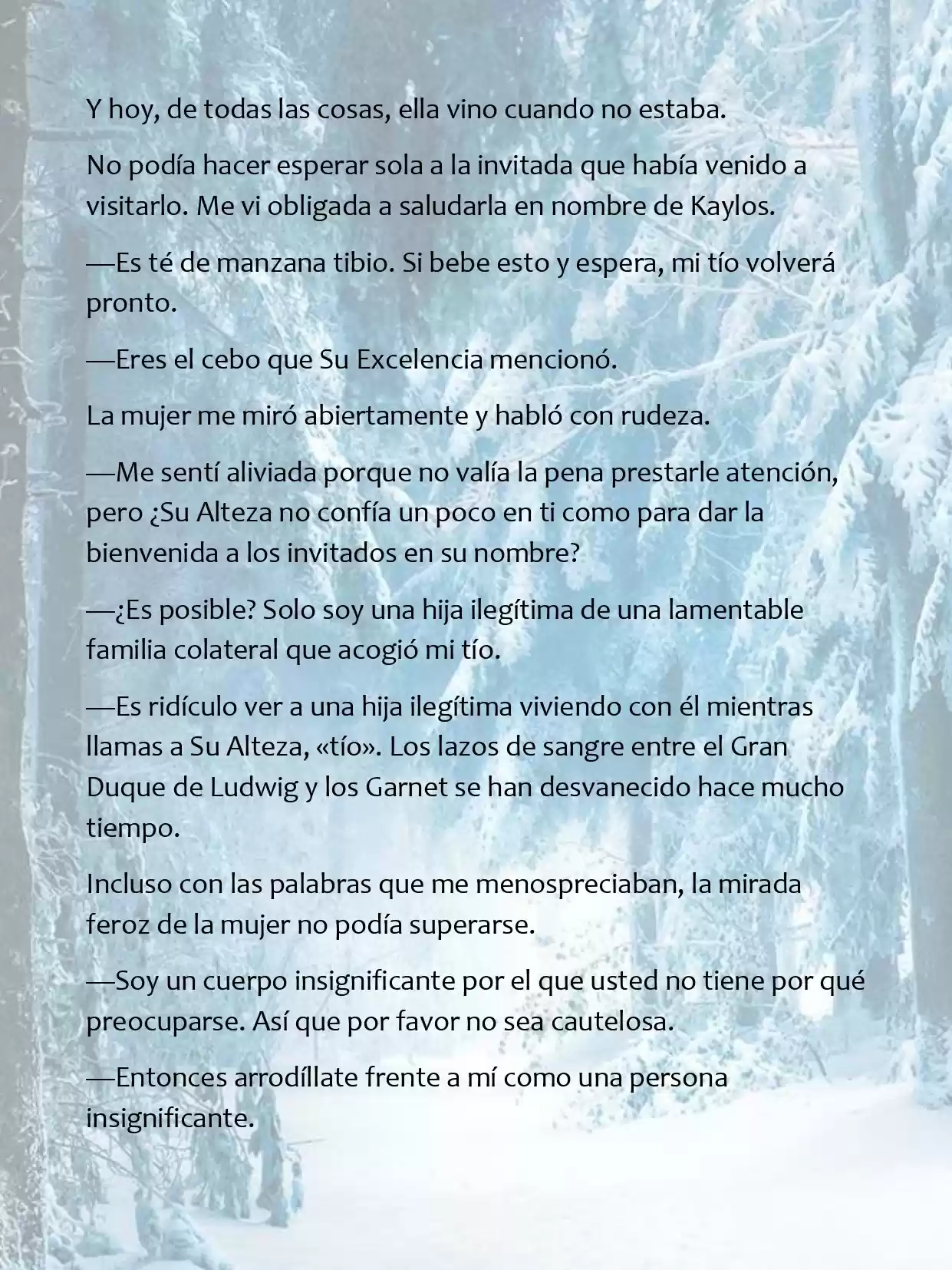 Le Romperé El Cuello A Un Dulce Bastardo (Novela) - Capítulo 3 - Página 7 - LectorTMOo