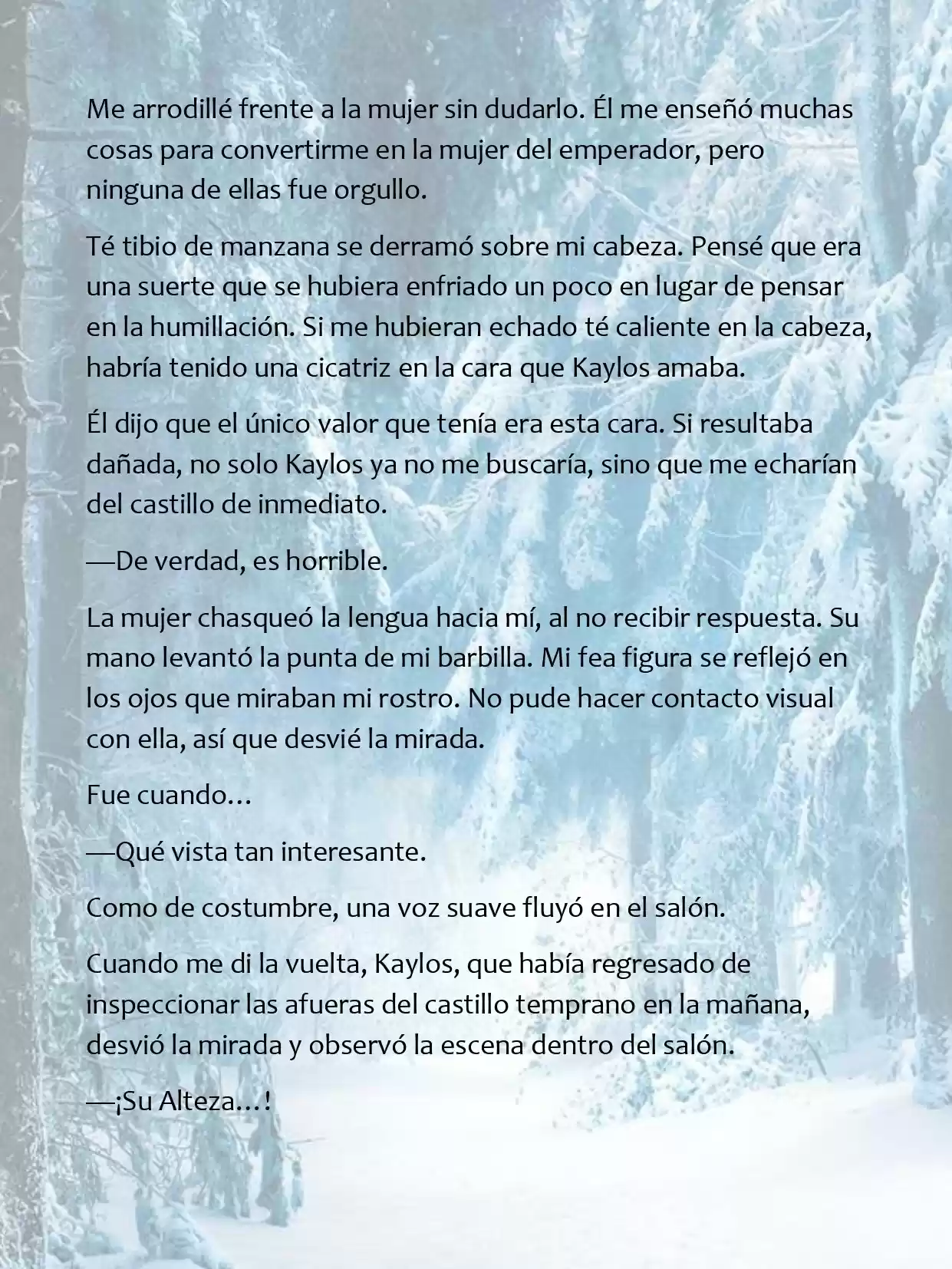 Le Romperé El Cuello A Un Dulce Bastardo (Novela) - Capítulo 3 - Página 8 - LectorTMOo