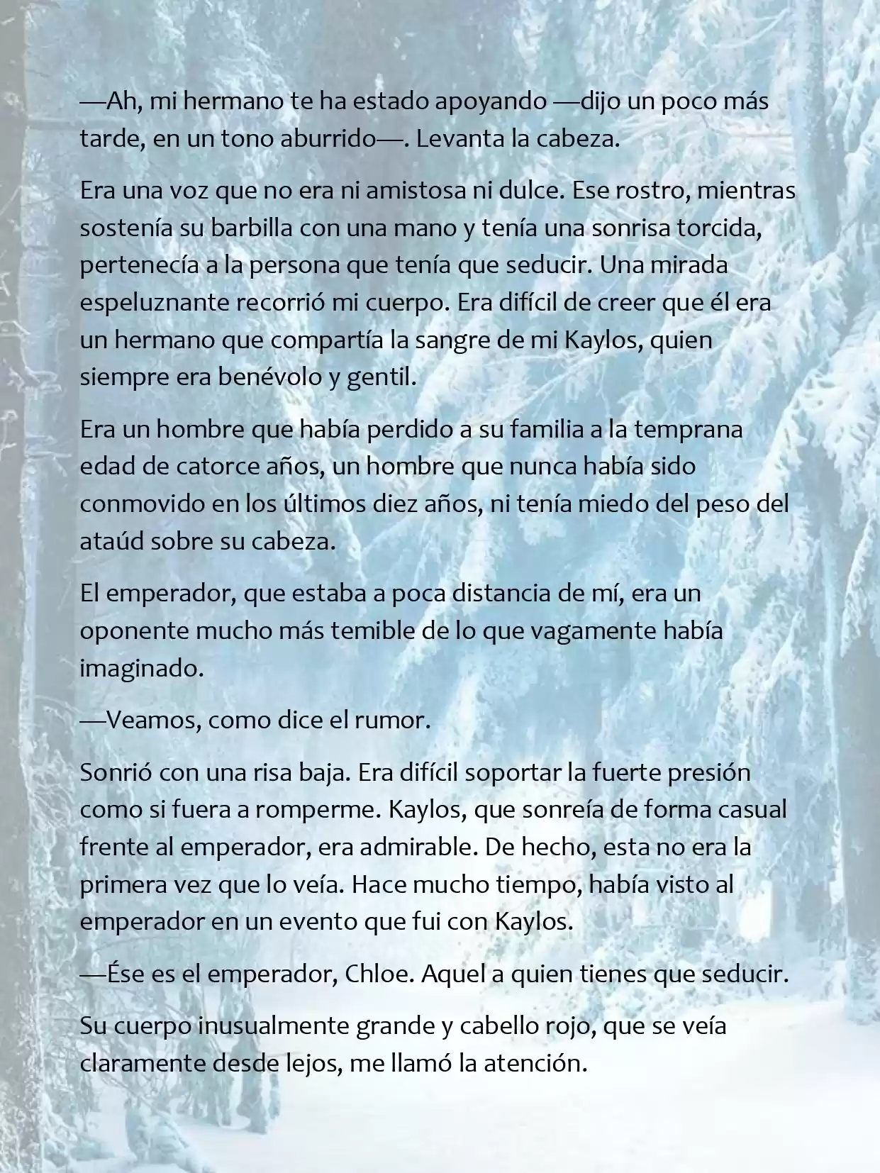 Le Romperé El Cuello A Un Dulce Bastardo (Novela) - Capítulo 4 - Página 7 - LectorTMOo