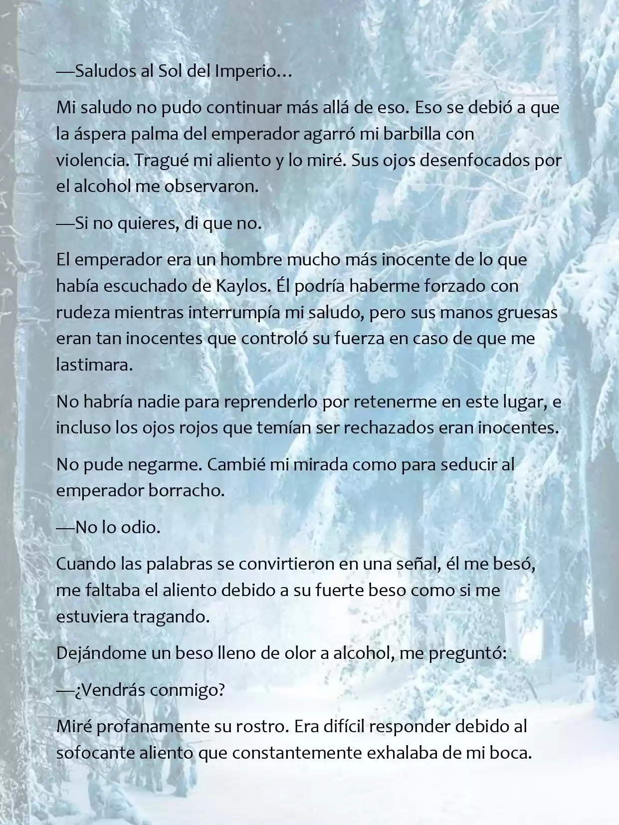Le Romperé El Cuello A Un Dulce Bastardo (Novela) - Capítulo 4 - Página 10 - LectorTMOo