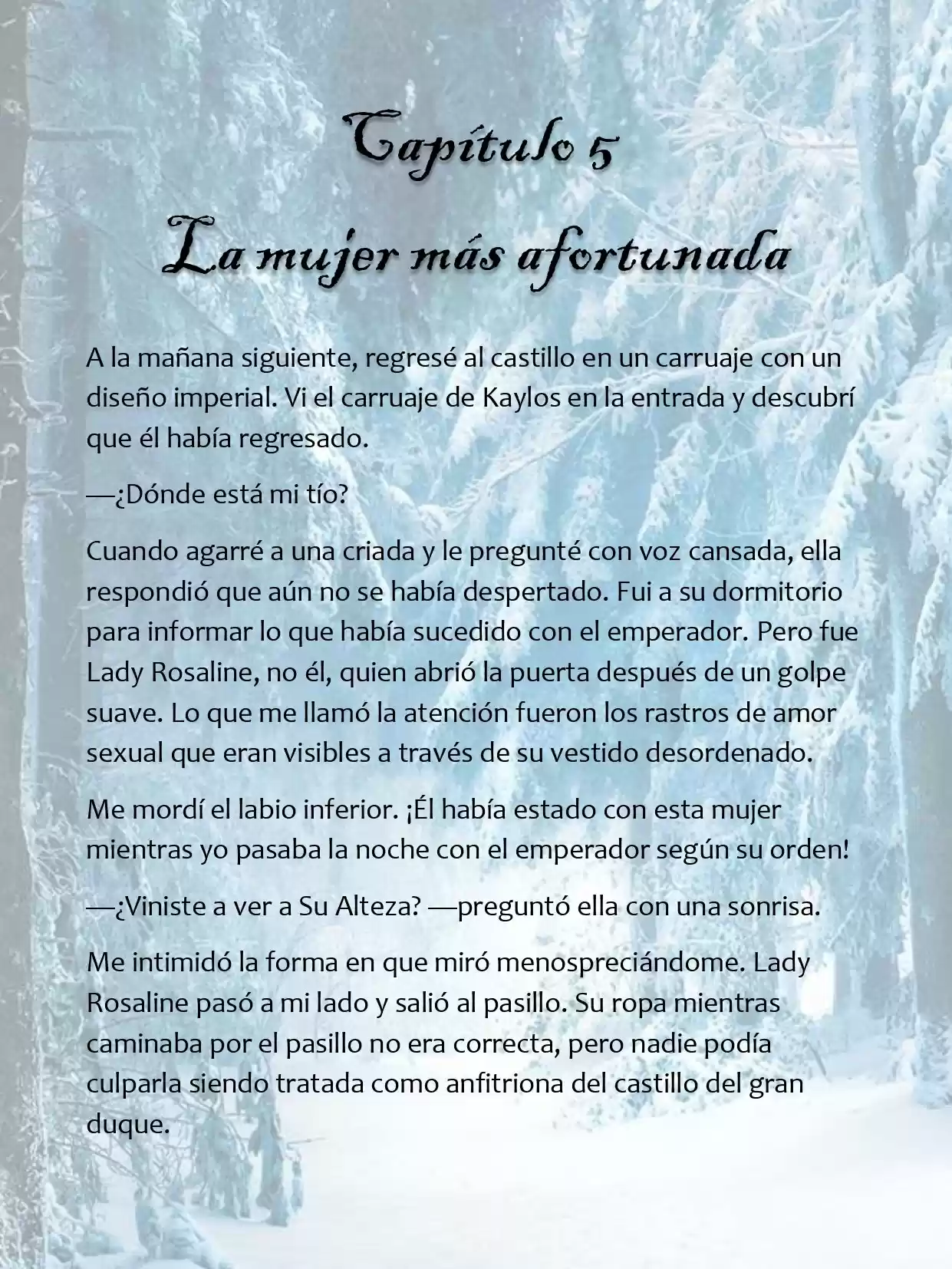 Le Romperé El Cuello A Un Dulce Bastardo (Novela) - Capítulo 5 - Página 2 - LectorTMOo