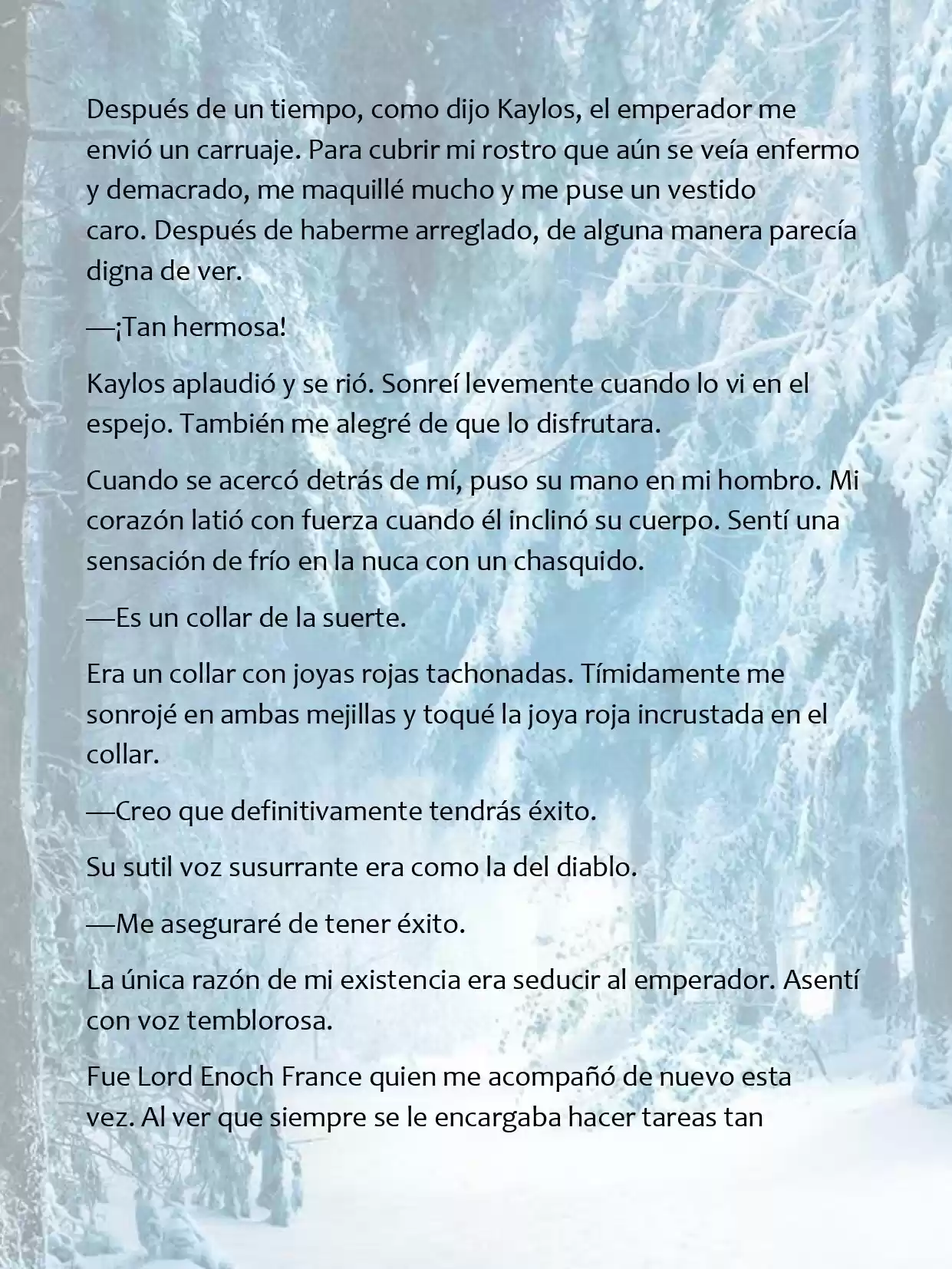 Le Romperé El Cuello A Un Dulce Bastardo (Novela) - Capítulo 5 - Página 6 - LectorTMOo