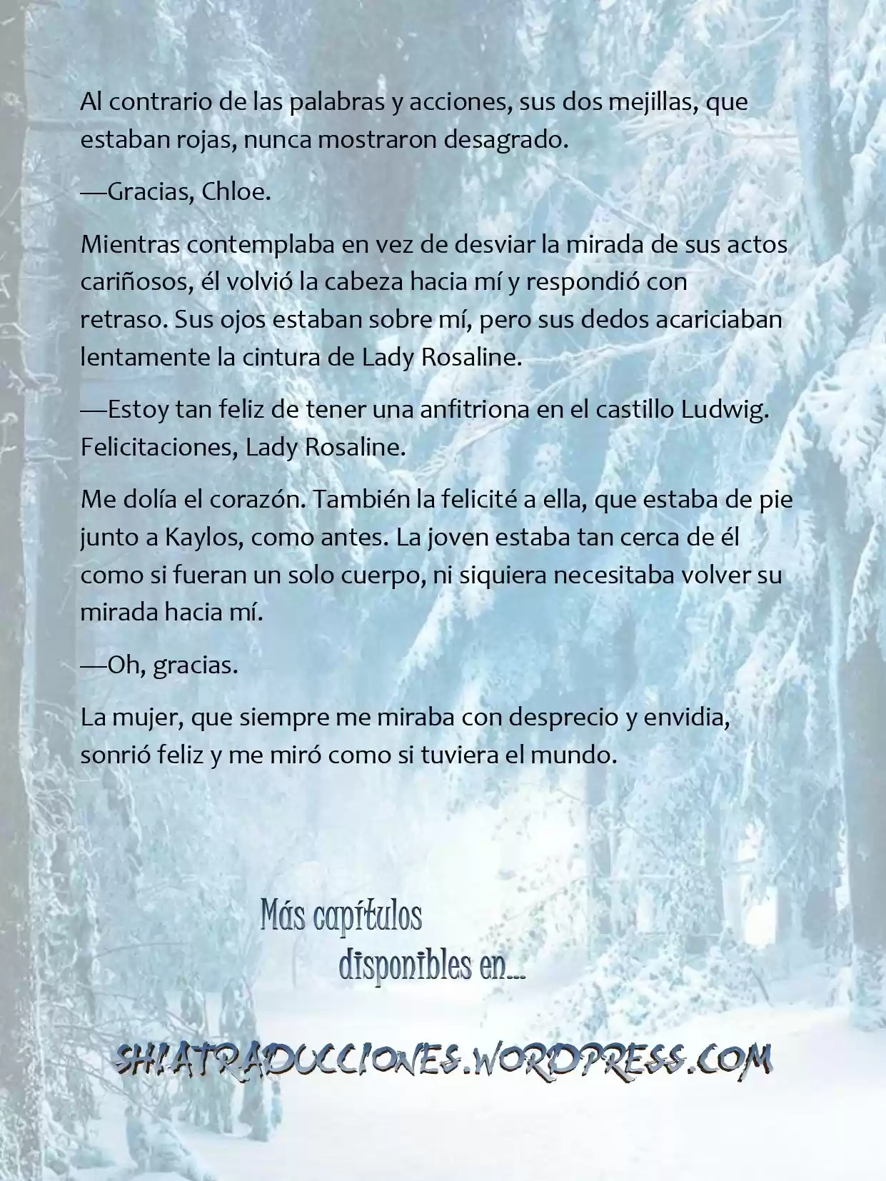 Le Romperé El Cuello A Un Dulce Bastardo (Novela) - Capítulo 5 - Página 11 - LectorTMOo